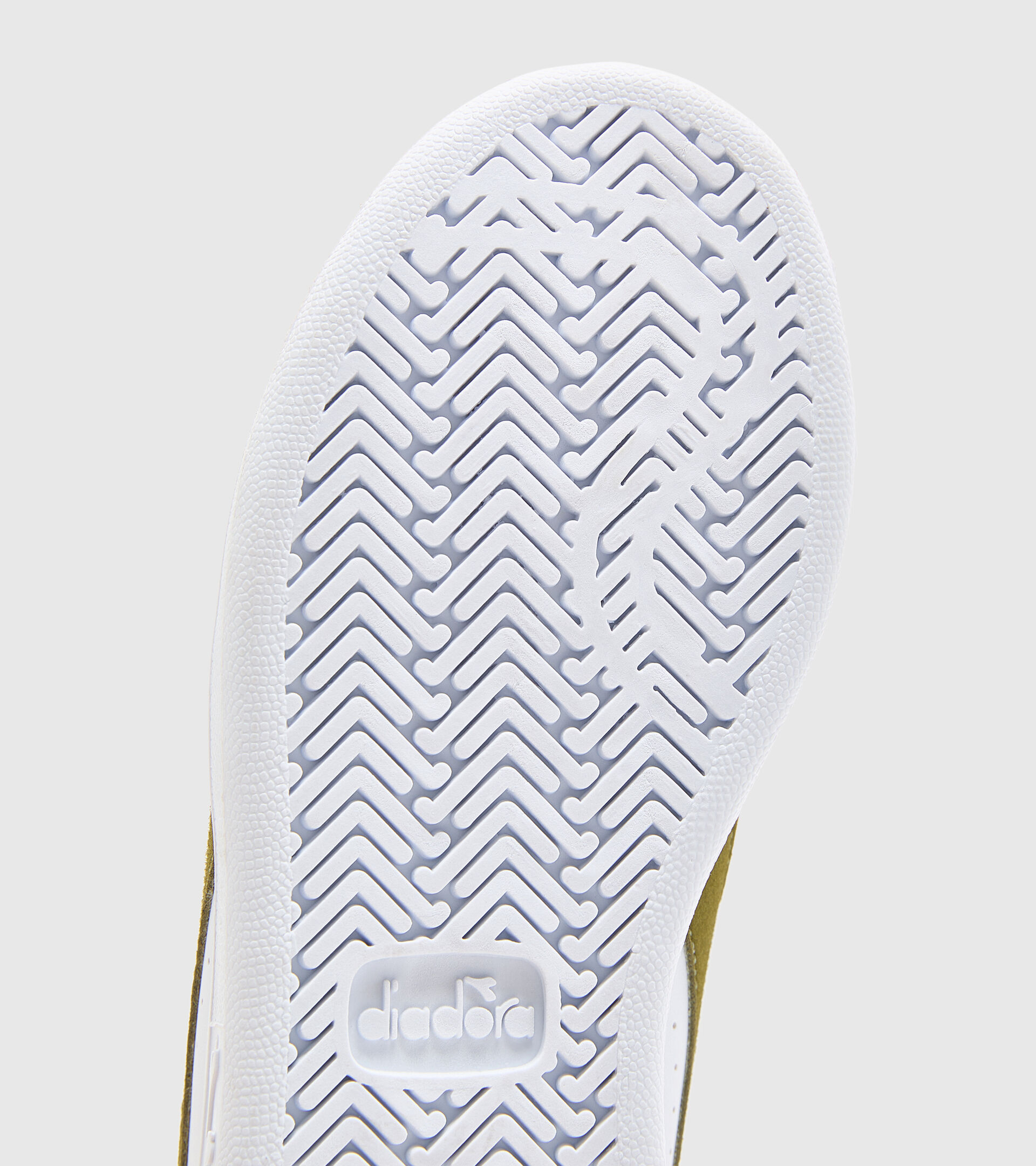 Sports shoes - Youth 8-16 years GAME P ACE GS WHITE/AVOCADO - Diadora