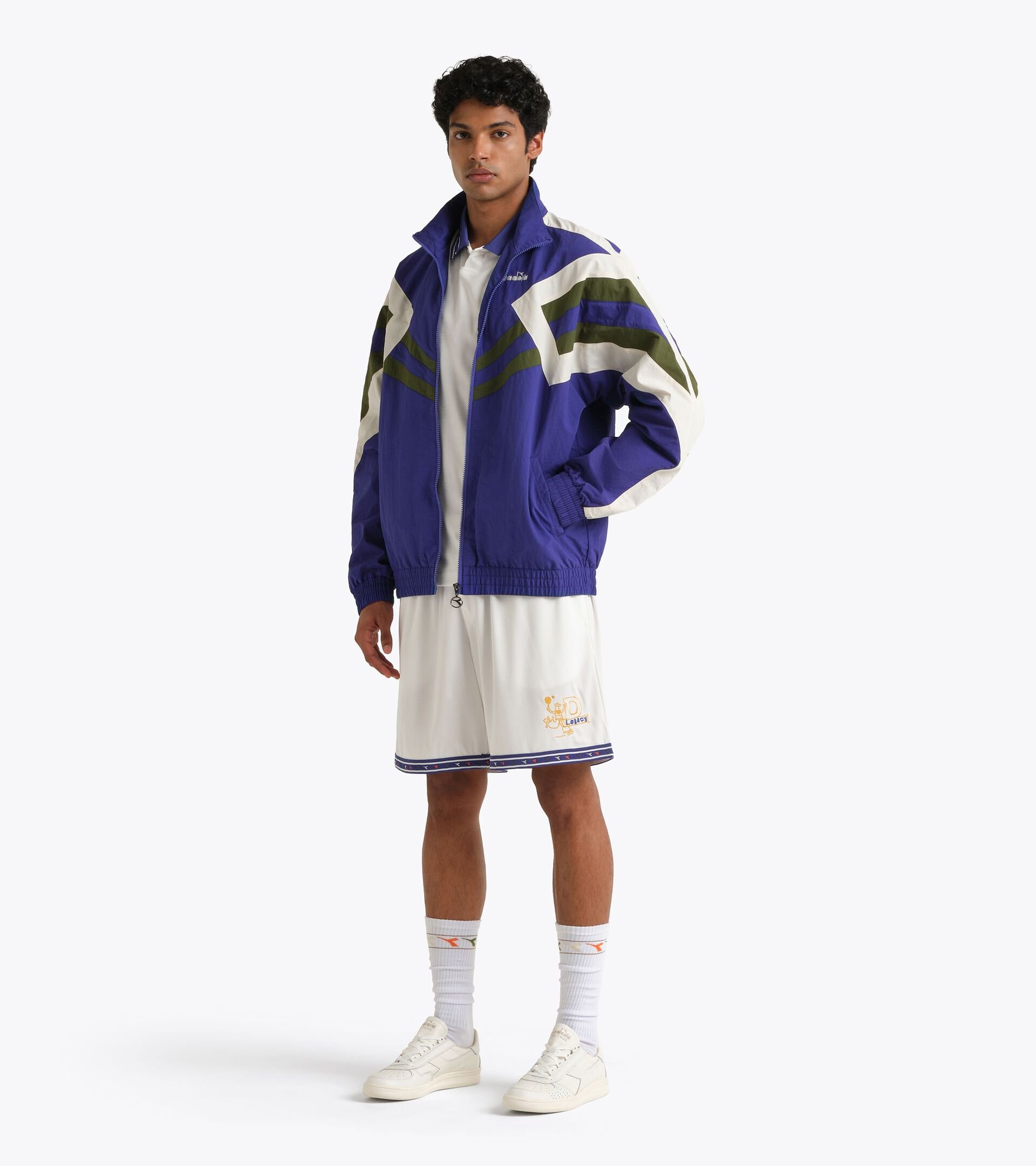 Legacy Soccer Shorts - All-gender
 SOCCER SHORT LEGACY OPTICAL WHITE - Diadora