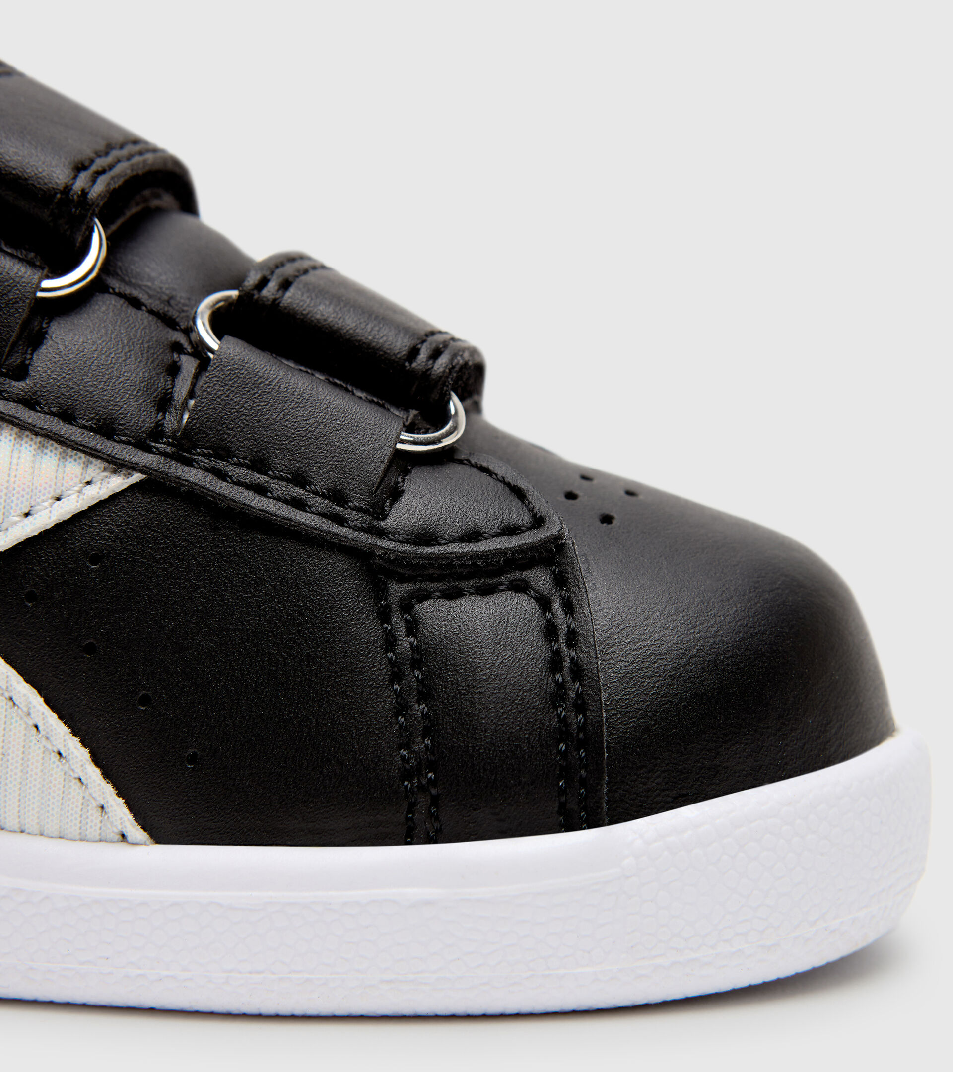 Sports shoes - Toddlers 1-4 years GAME P TD GIRL BLACK /WHITE - Diadora