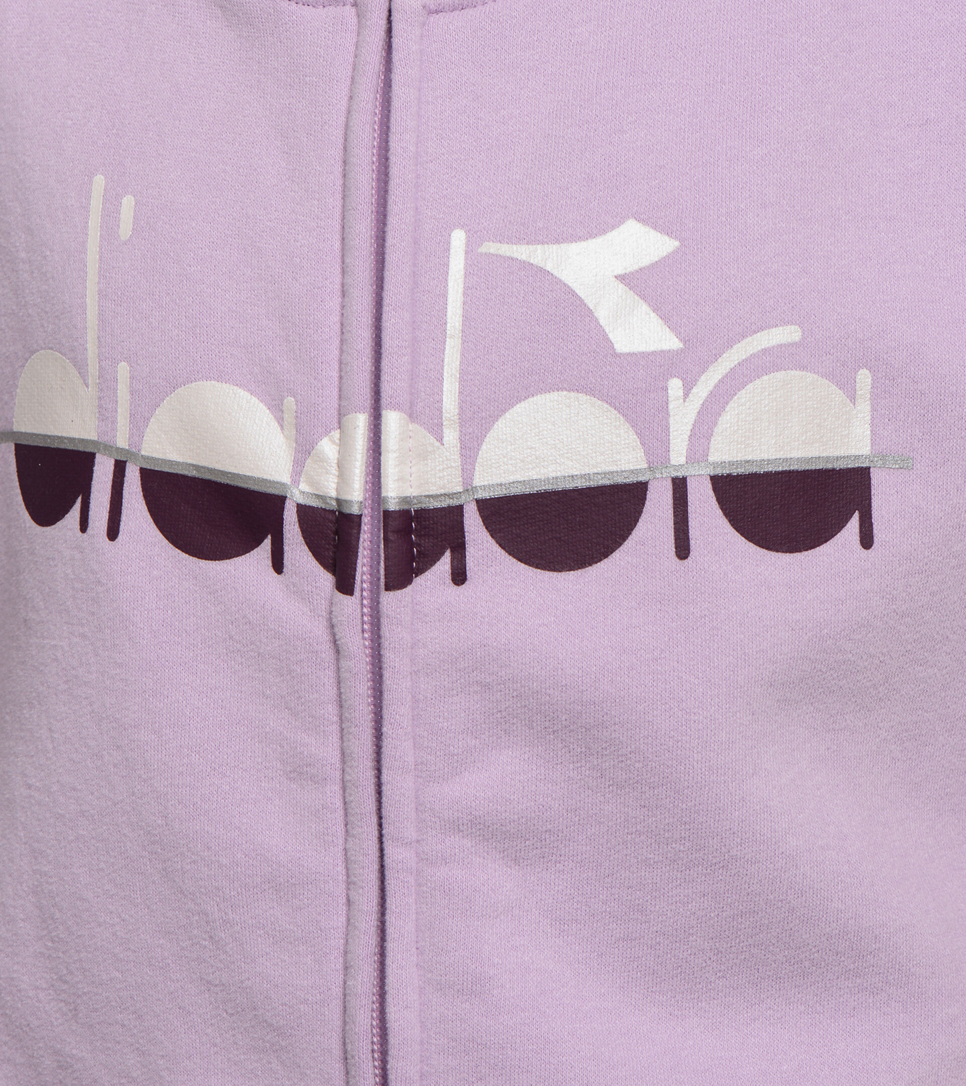 Tracksuit - Girls JG.HOODIE FZ SUIT 5PALLE VIOLET ORCHID - Diadora