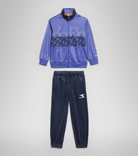 JB.TRACKSUIT FZ HOOPLA, BLUE REGISTA Tracksuit - Kids JB.TRACKSUIT FZ HOOPLA BLUE REGISTA - Diadora