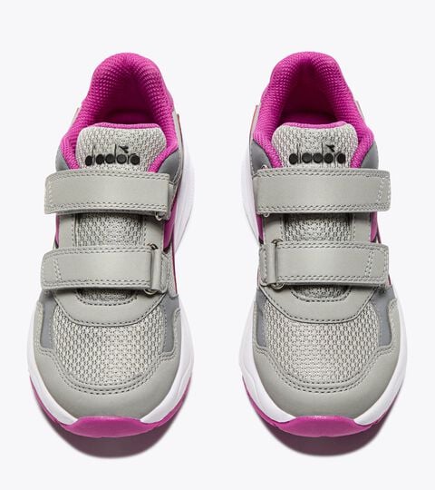 FALCON 5 JR V, PLATA DD/ROSA VIOLETA Zapatilla de running juvenil - Para todos los géneros FALCON 5 JR V PLATA DD/ROSA VIOLETA - Diadora