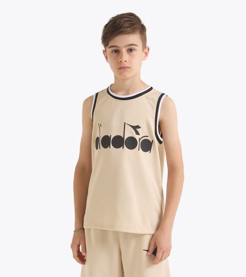 Canotta - Fit comfort - Ragazzo JB. TANK BSKT BALL SABBIA - Diadora
