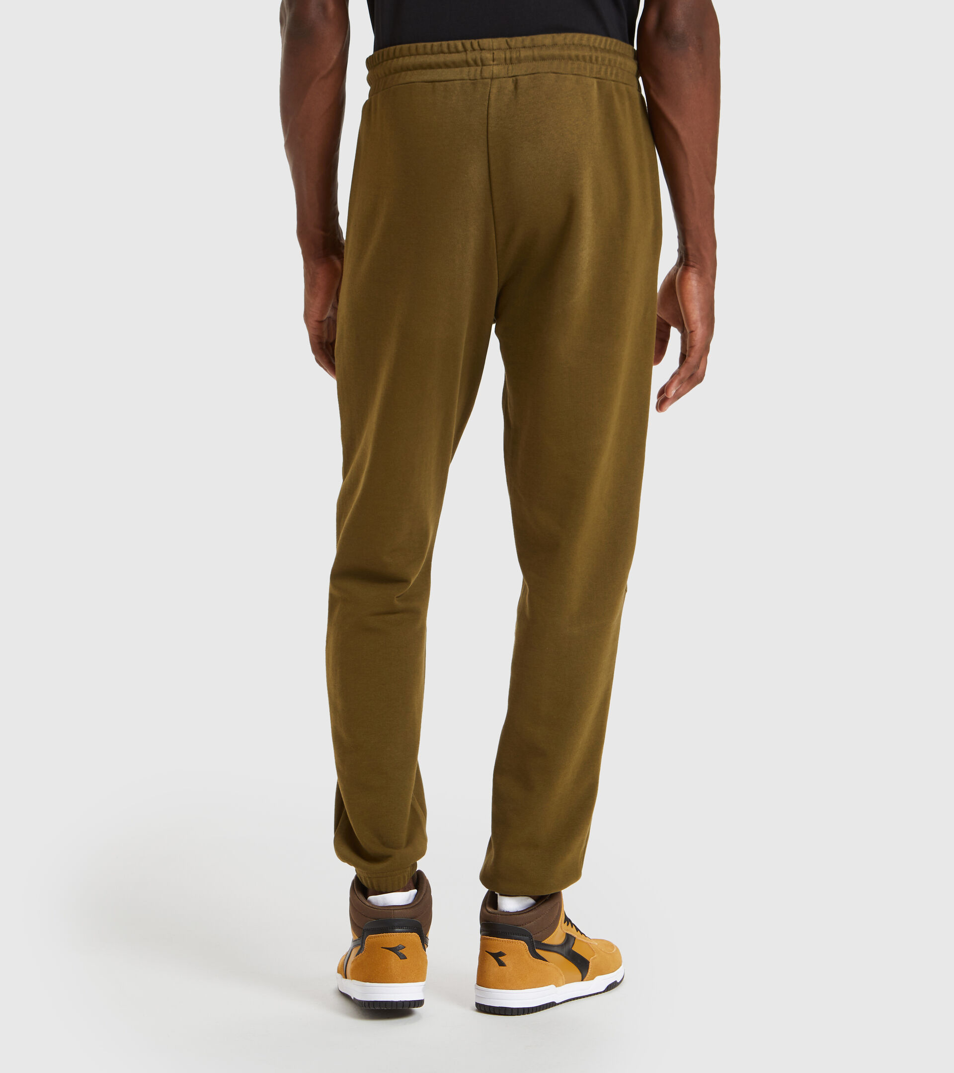Sports trousers - Men PANTS CUFF SHIELD OLIVE GREEN - Diadora