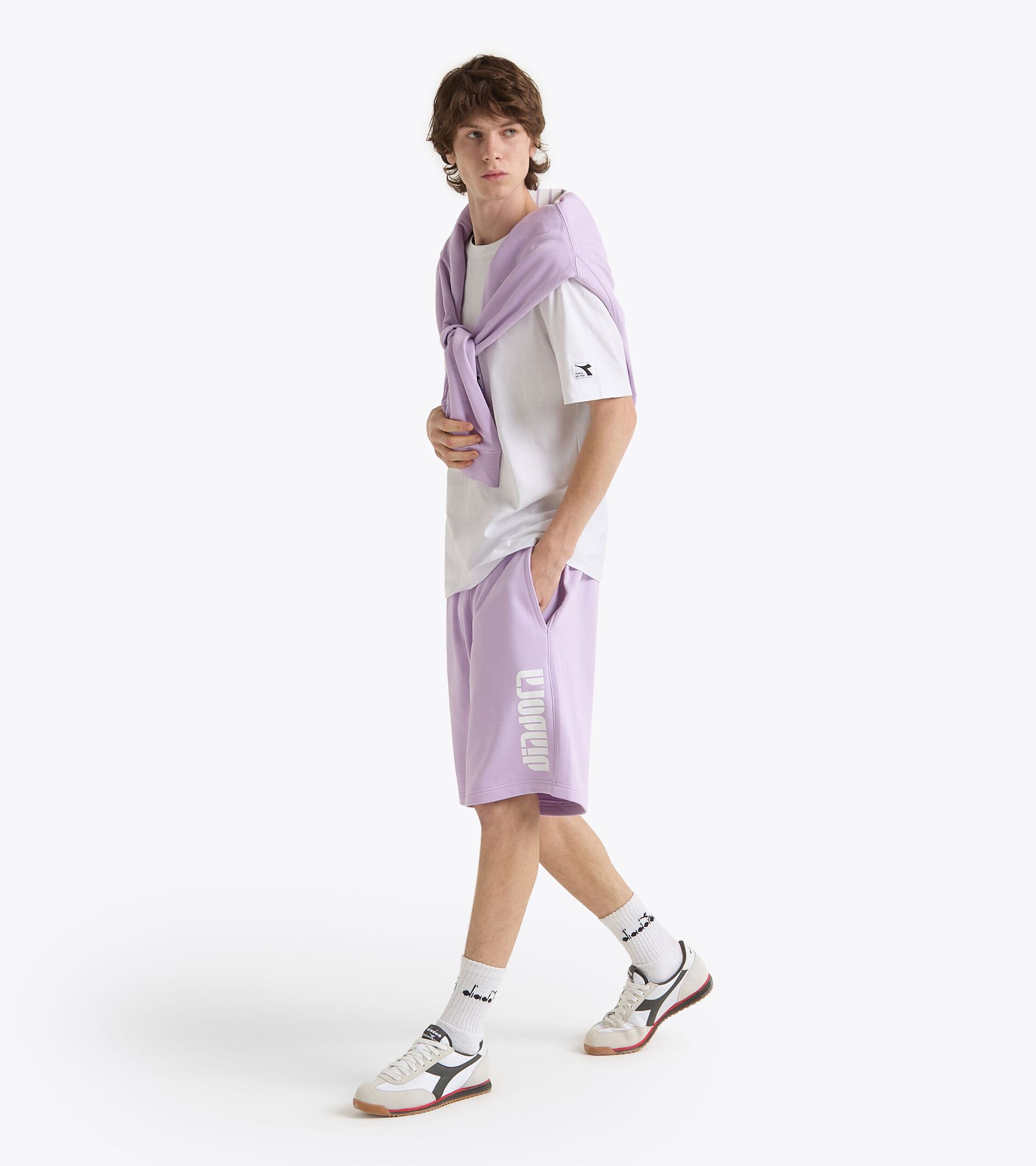 Short de sport - Pour tous les genres
 BERMUDA ATHL. LOGO ORCHIDEE CHARMANT - Diadora