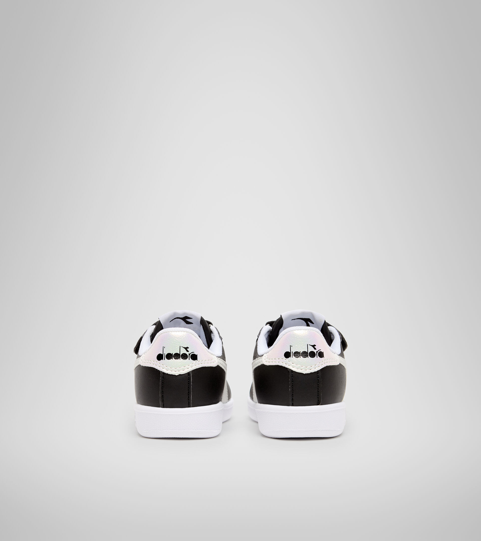 Sports shoes - Toddlers 1-4 years GAME P TD GIRL BLACK /WHITE - Diadora