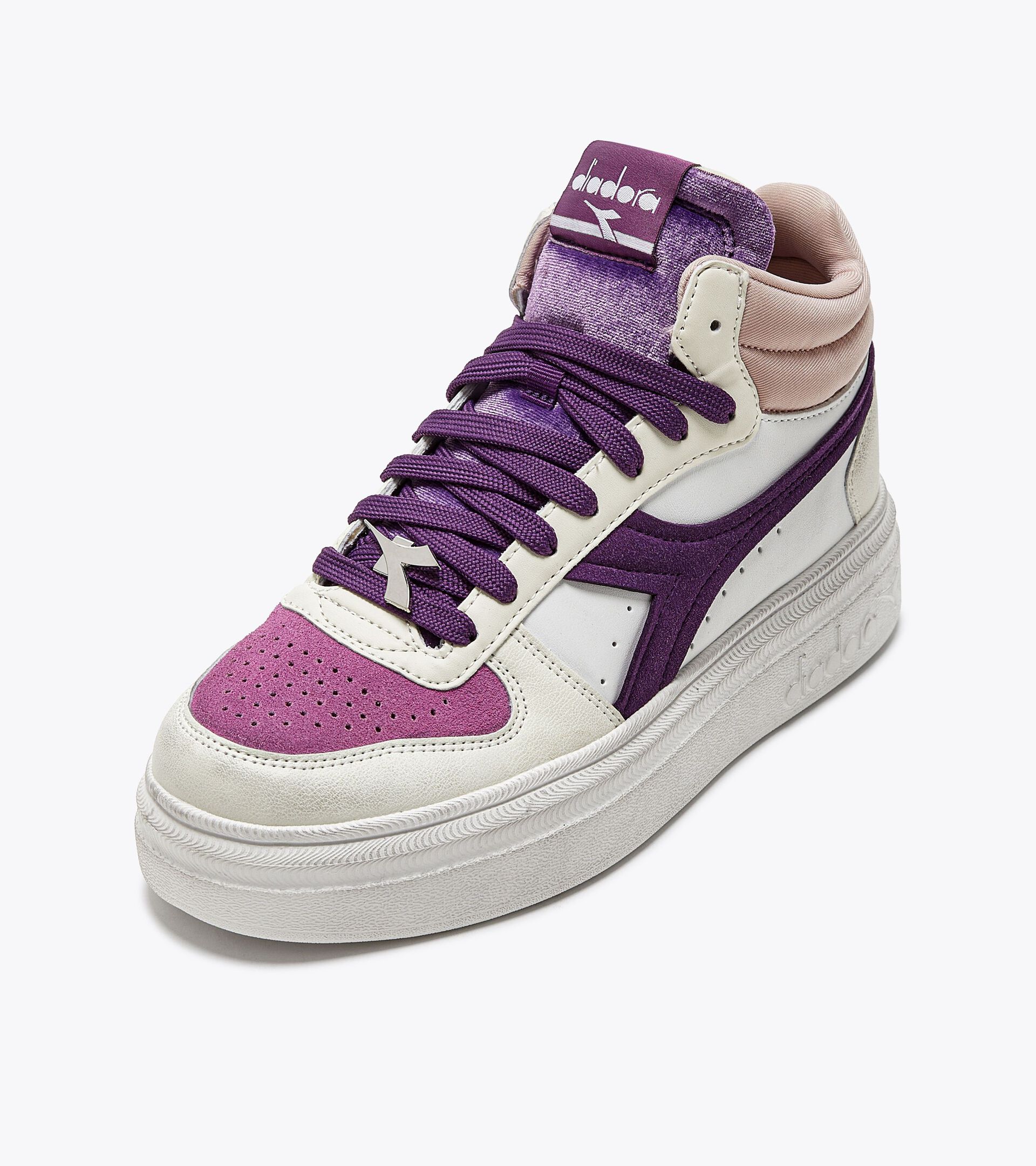 Sneaker sportiva - Donna MAGIC DEMI BOLD EDEN WN BIANCO LATTE/VIOLA GELSO - Diadora