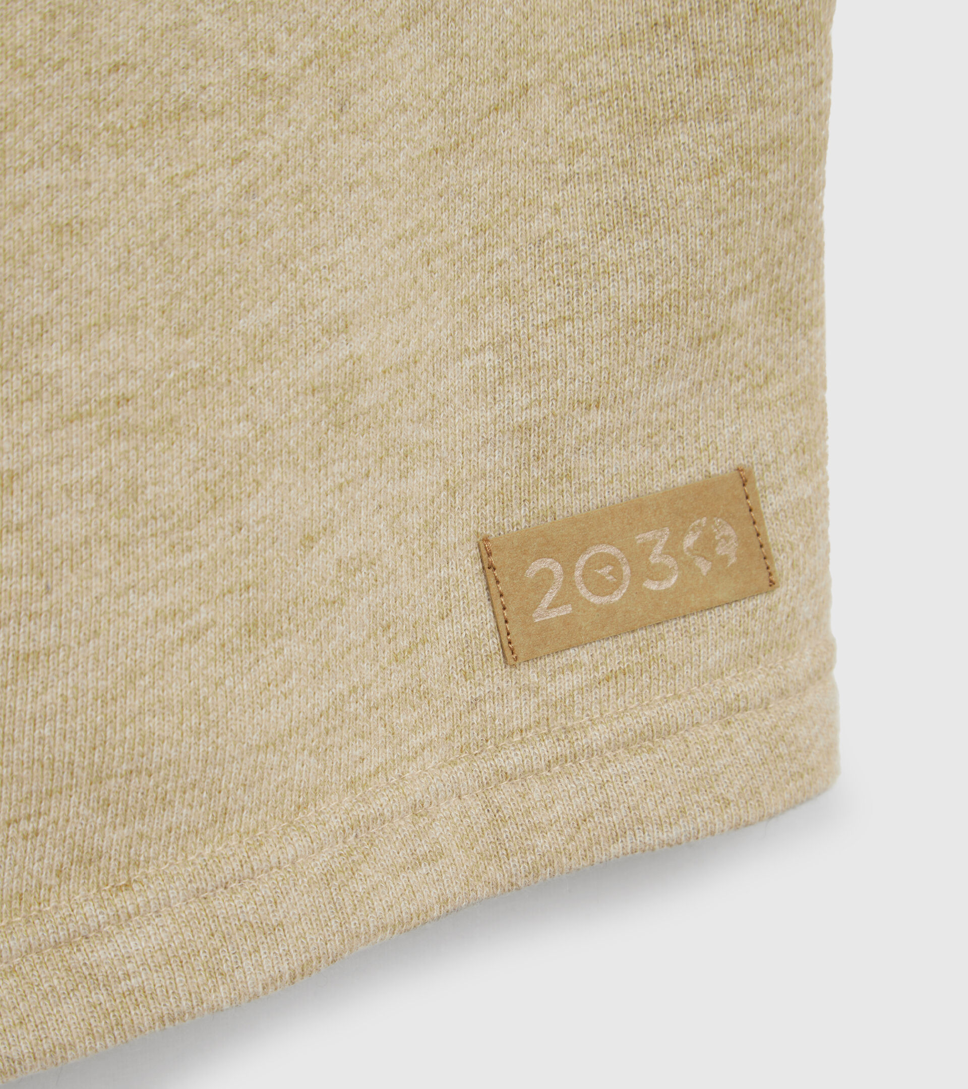 Sportlicher Crop-Hoodie - Damen L. HOODIE CROP MANIFESTO 2030 BEIGE SEIL MELANGE - Diadora