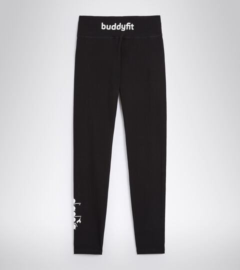 L. STC LEGGINGS BUDDYFIT, NEGRO Leggings de entrenamiento para mujer L. STC LEGGINGS BUDDYFIT NEGRO - Diadora