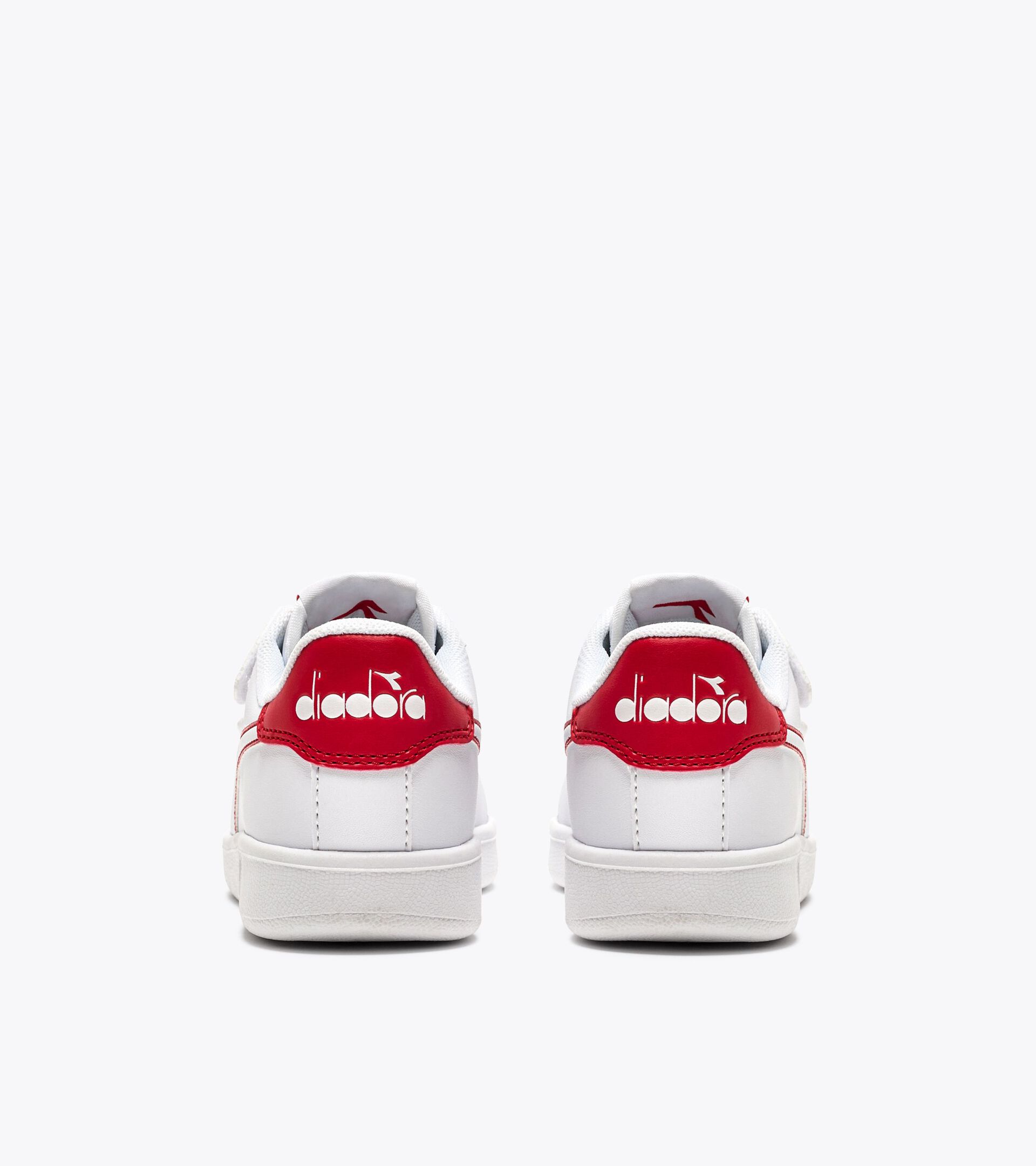 Sportschuh - Kinder 4-8 Jahren GAME P PS WEISS/BITTERSUBROT - Diadora