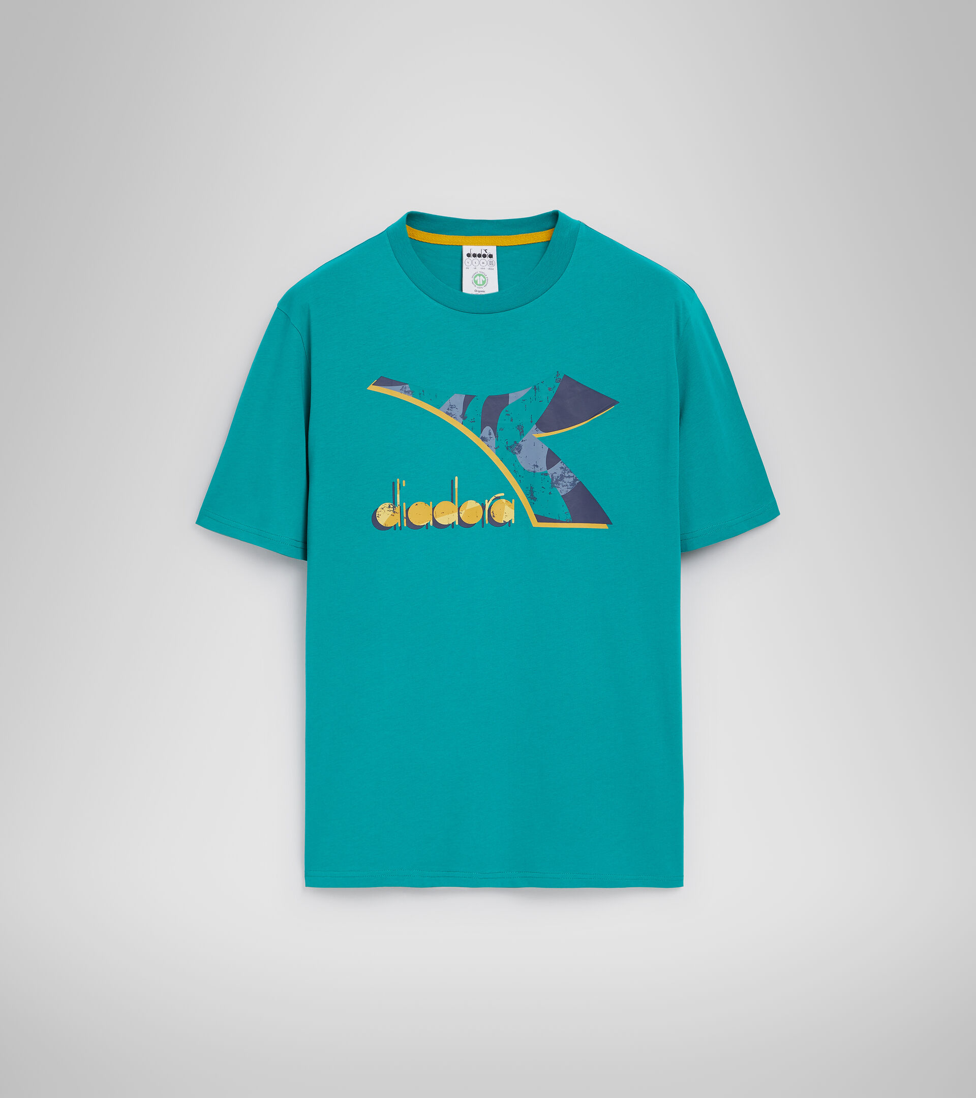 T-shirt - Men T-SHIRT SS SHIELD GREEN SHADOW - Diadora