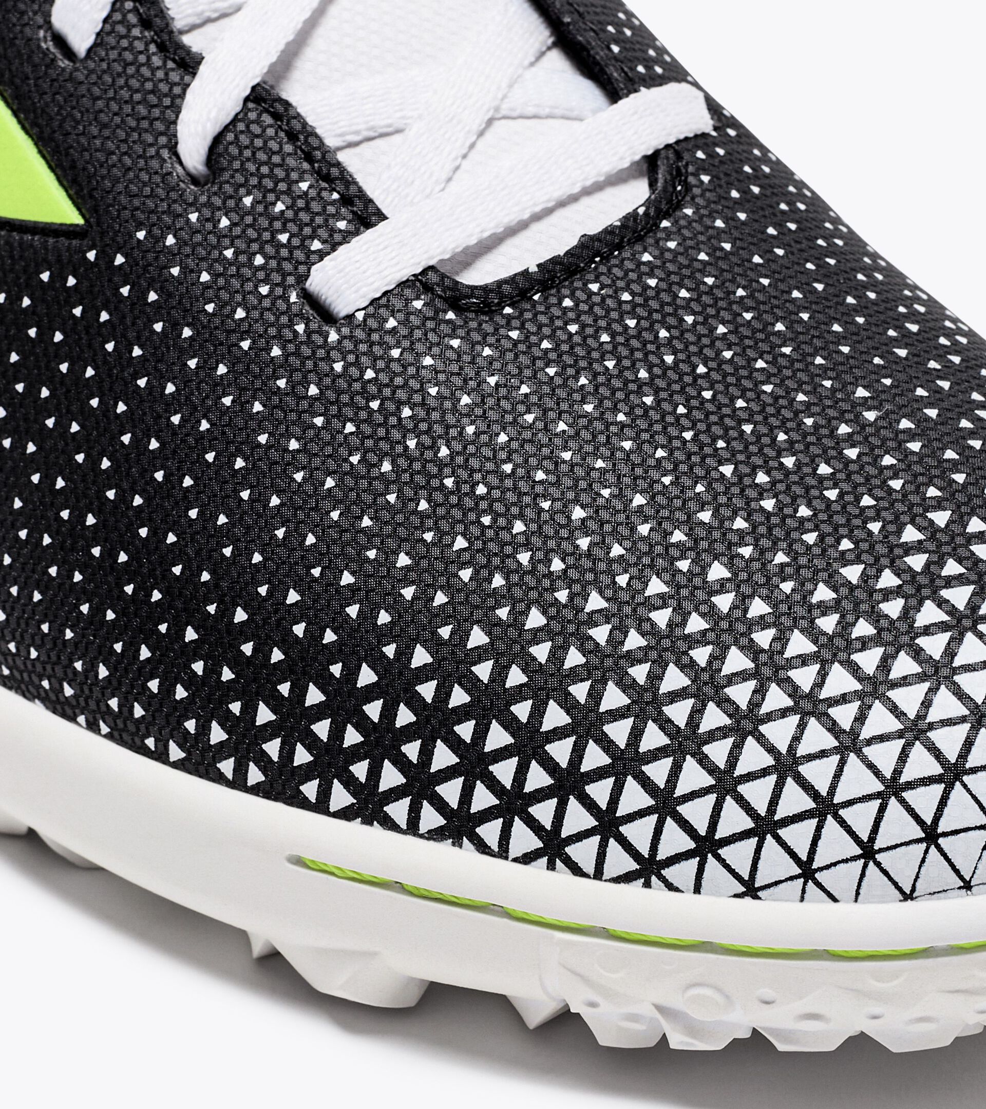 Calcio boots for synthetic turfs or firm ground - Men's PICHICHI 6 TFR BLACK/YELLOW FLUO DD/WHITE - Diadora