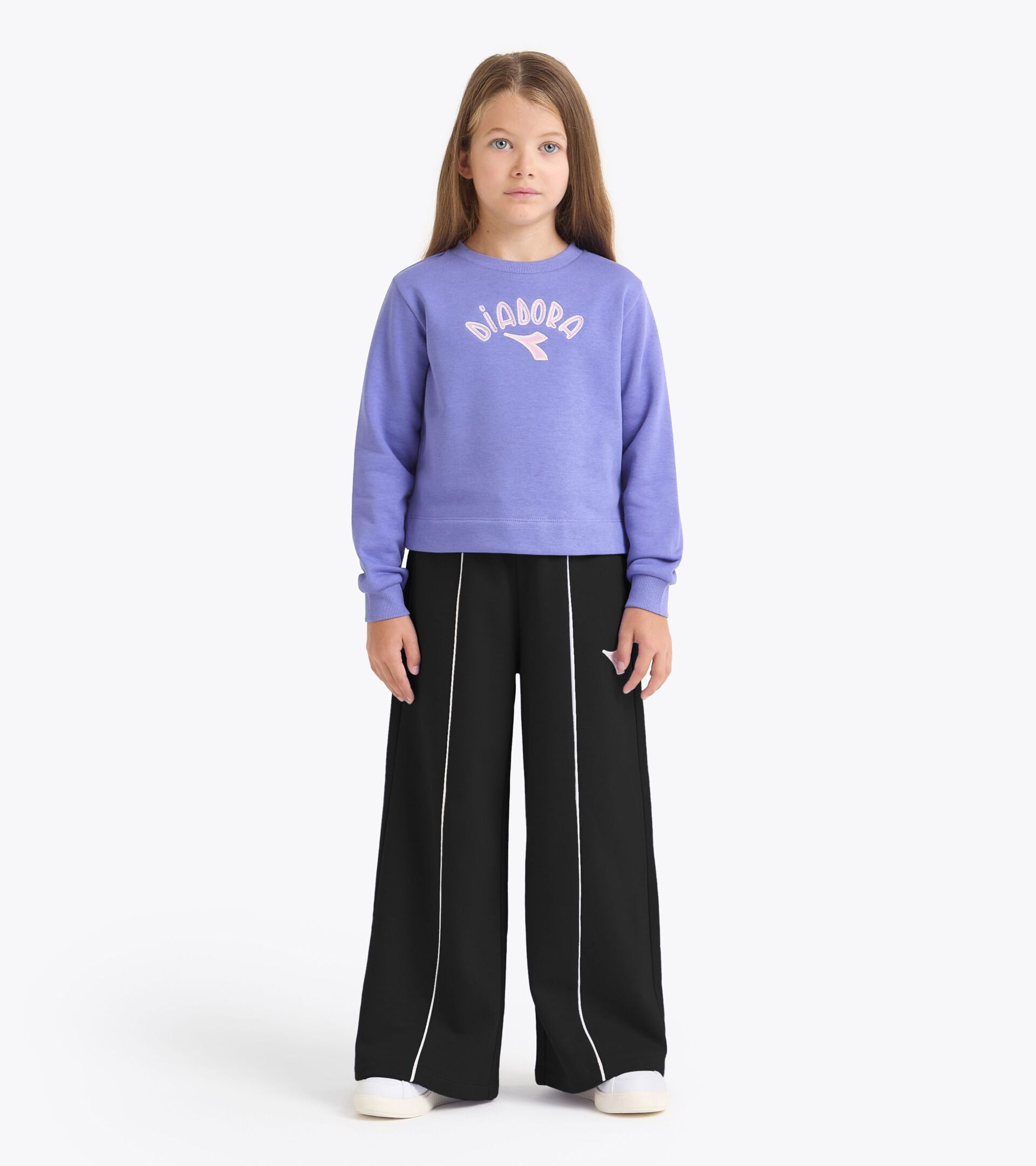 Ensemble survêtement - Ado fille JG. TRACKSUIT (BR) IRIS FLEUR - Diadora