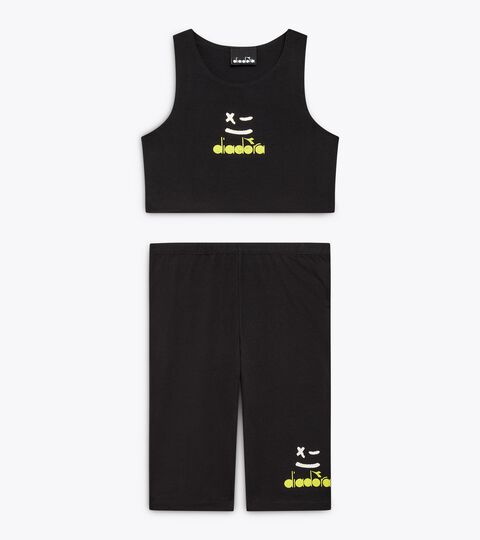Sport suit - Fit comfort - Girl JG. SET CYCLIST NOIR - Diadora