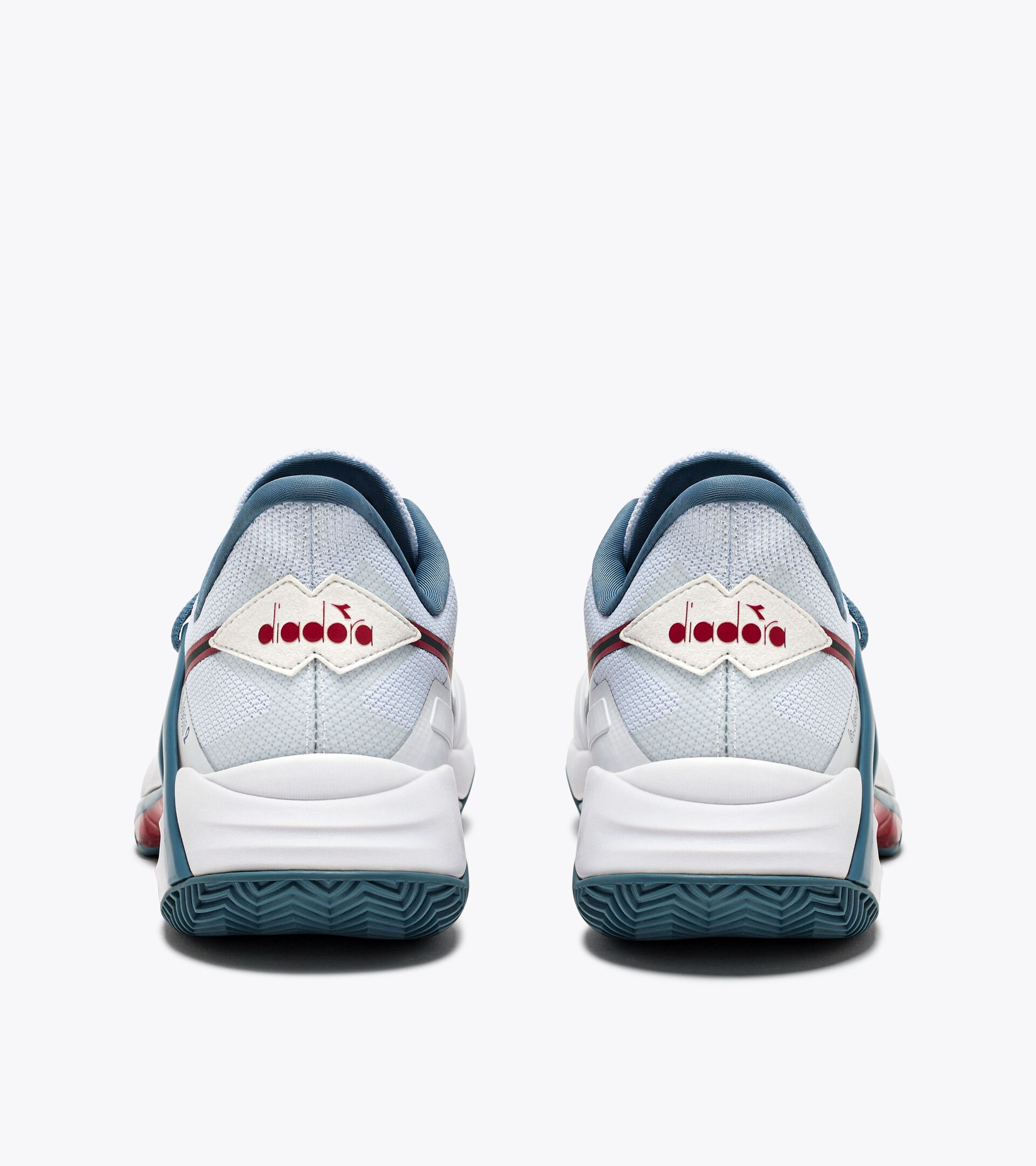 Diadora Hommes B.Icon Clay Chaussures Tennis Terre Battue Blanc Noir - Confort Et Performance