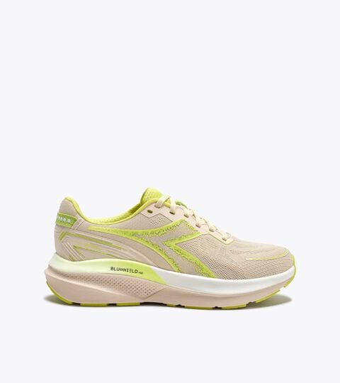 Running shoe - Stability and protection - Women&rsquo;s MYTHOS BLUSHIELD VIGORE V W BUTTERCREAM /MINCED QUINCE - Diadora