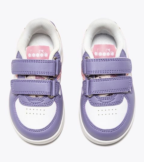 RAPTOR LOW SPOTTED TD, WHITE/DAYBREAK/ROSE ELEGANCE Sports shoes - Toddlers - 1-4 years old RAPTOR LOW SPOTTED TD WHITE/DAYBREAK/ROSE ELEGANCE - Diadora