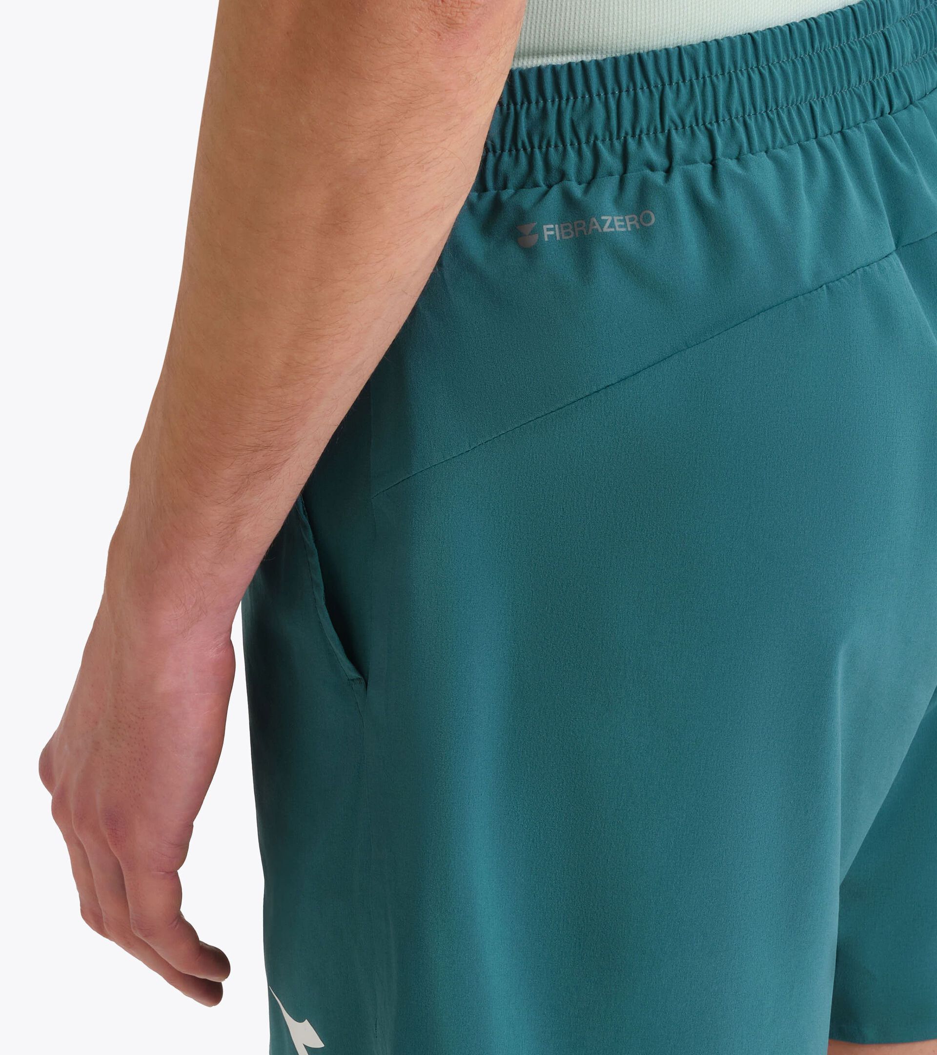 6&rsquo;&rsquo; Shorts with FIBRAZERO Technology - Competition - Men&rsquo;s
 SHORTS MATCH FIBRAZERO SPRUCE GREEN - Diadora