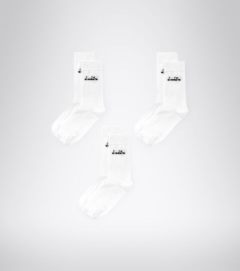 ZEBDIA Men's 5-Pack Socks White Lot DE 5 Chaussettes Running Homme