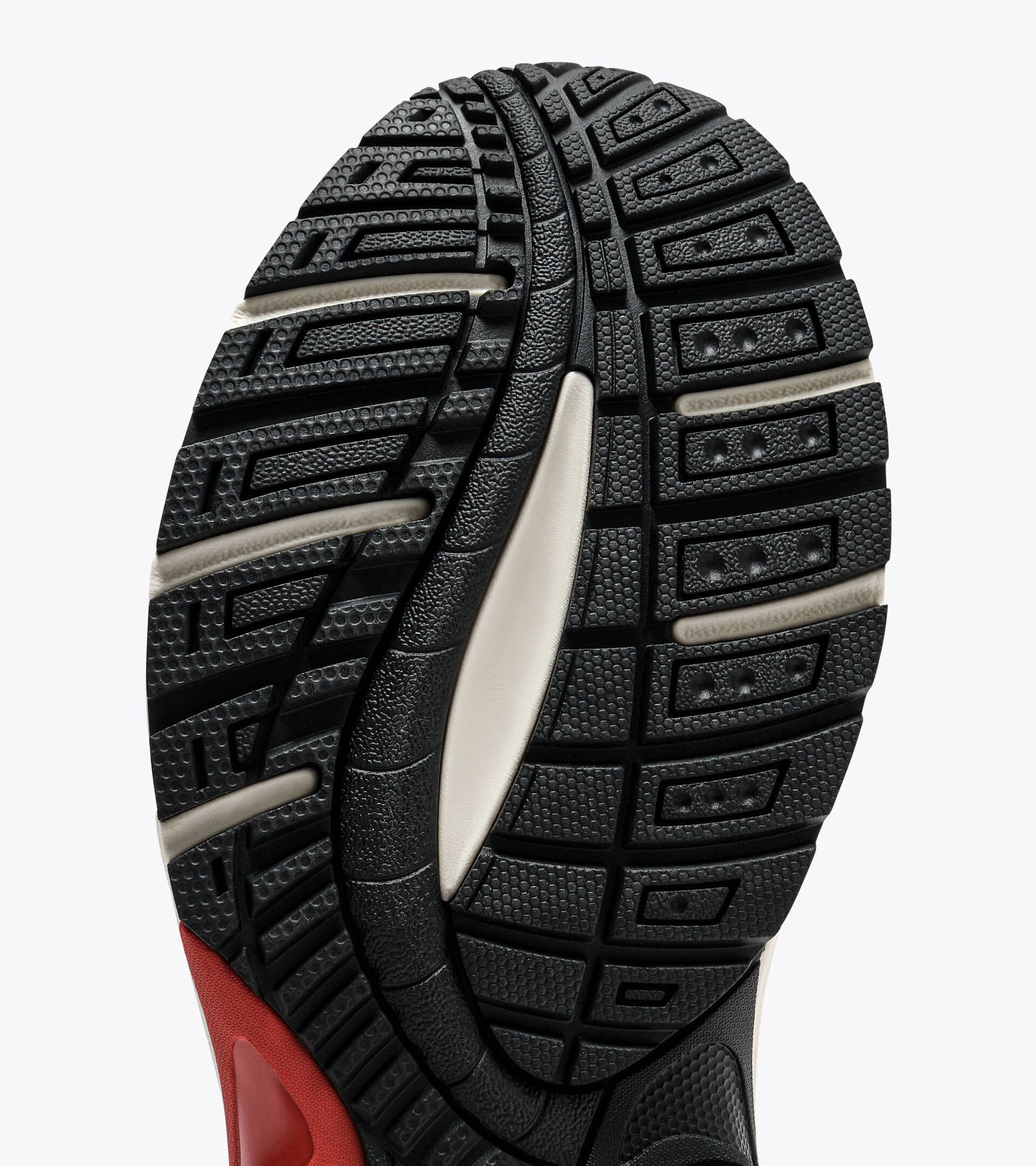 Zapatilla deportiva de piel - Para todos los g&eacute;neros MYTHOS STAR MET BLANCO RECICLADO/AZUL IMPERIAL - Diadora