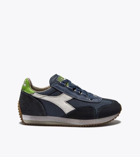 Low-profile Heritage sneaker - All-gender EQUIPE DIRTY SW EVO INSIGNIA BLUE - Diadora