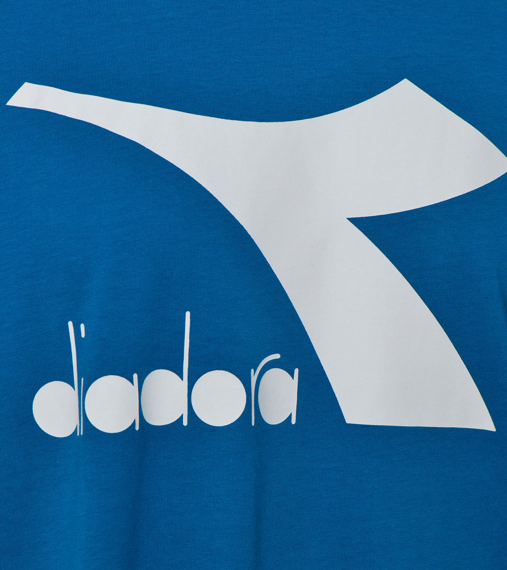 Apparel Sport UOMO T-SHIRT SS BIG LOGO BLU MYKONOS Diadora