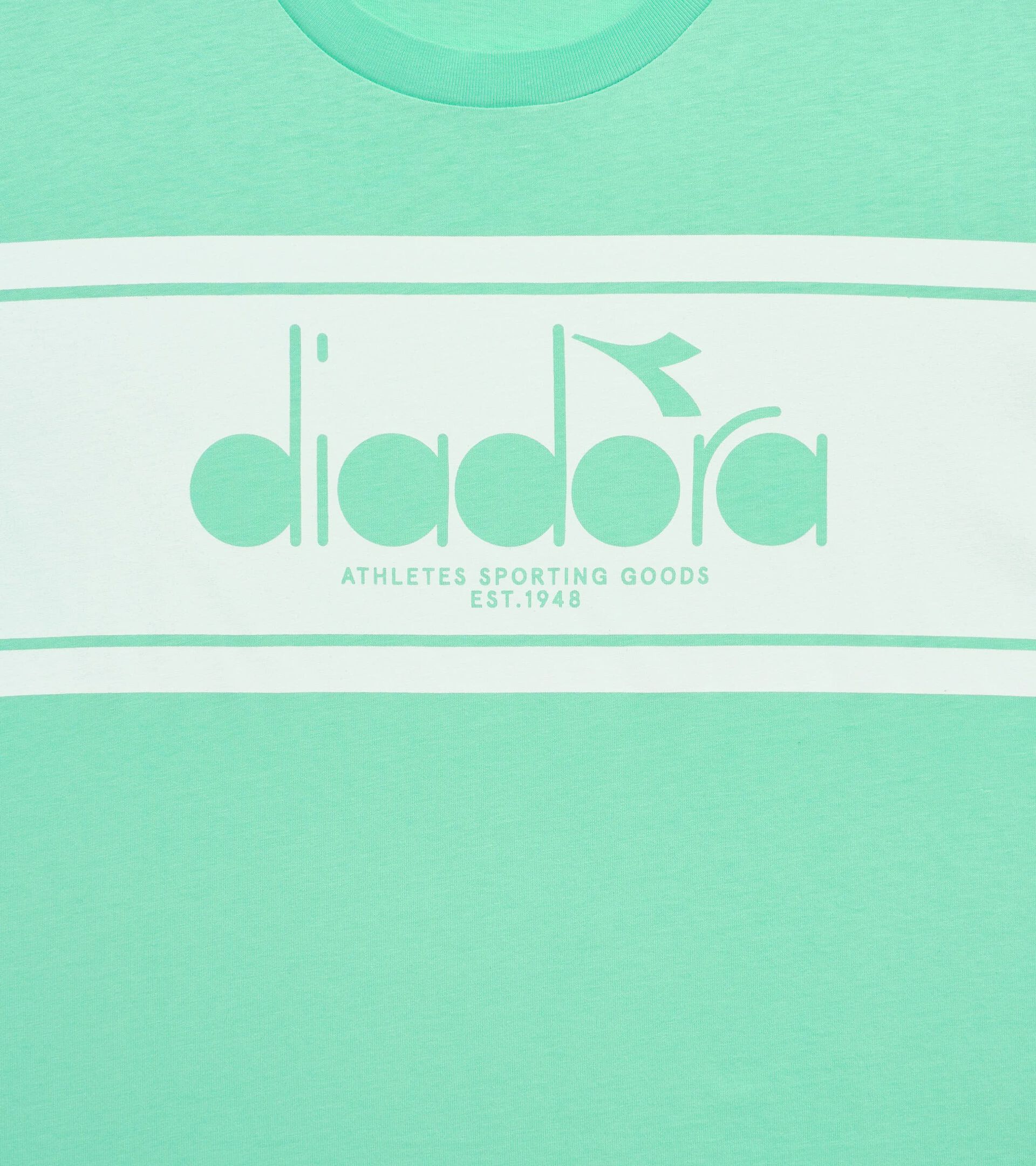 T-shirt - Per ogni genere T-SHIRT SS LOGO VERDE NEON - Diadora