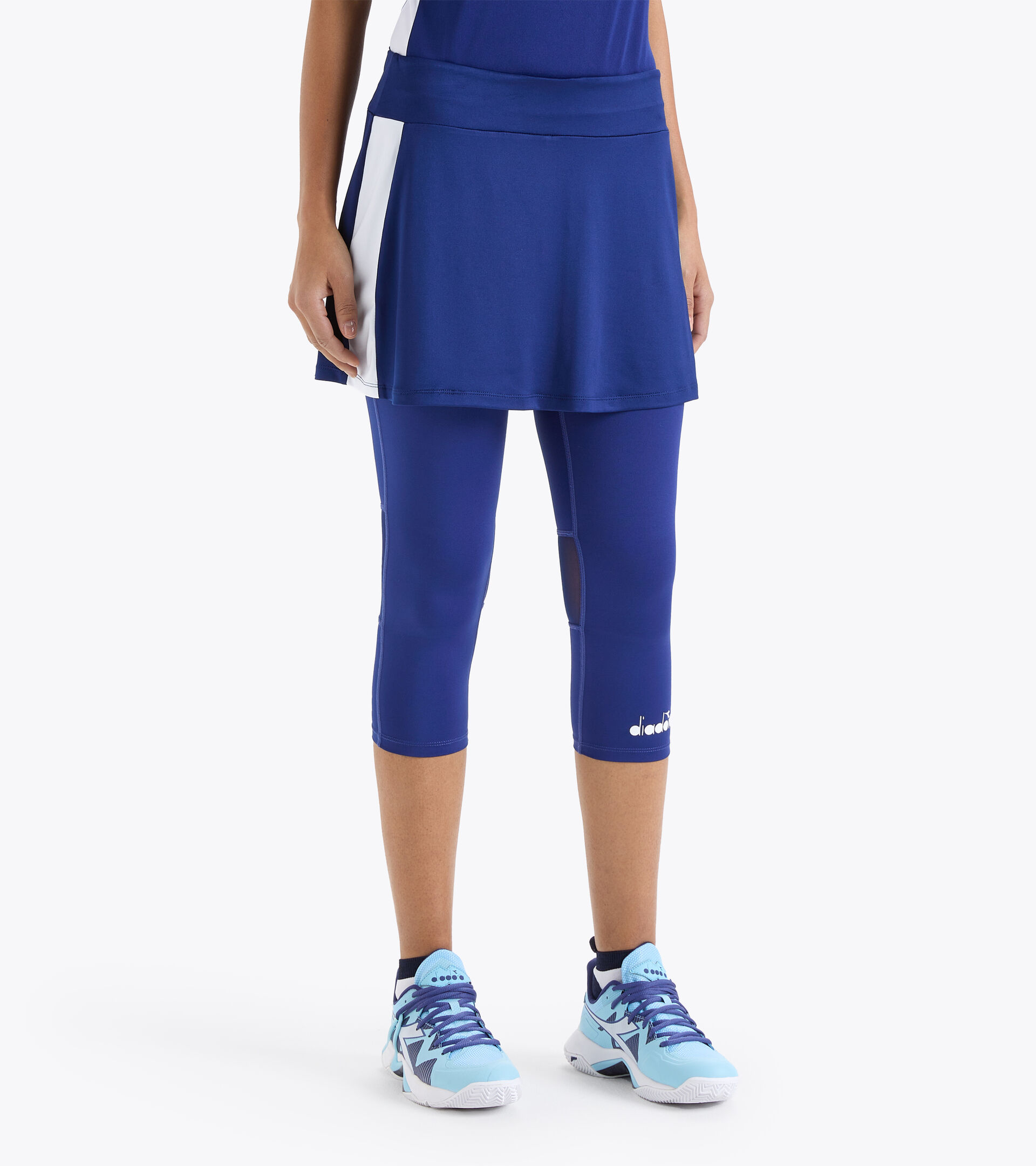 Tennis-Rock - Damen L. POWER SKIRT BLAUDRUCK - Diadora