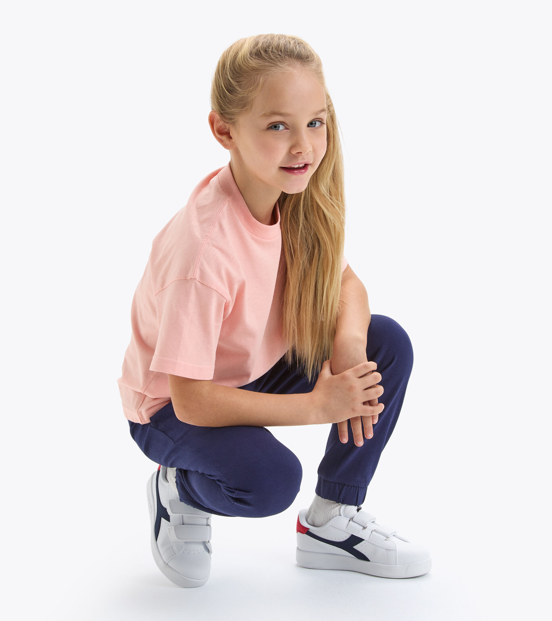 T-Shirt aus Baumwolle - Kinder
JU.T-SHIRT SS SL PFIRSICH MELBA - Diadora