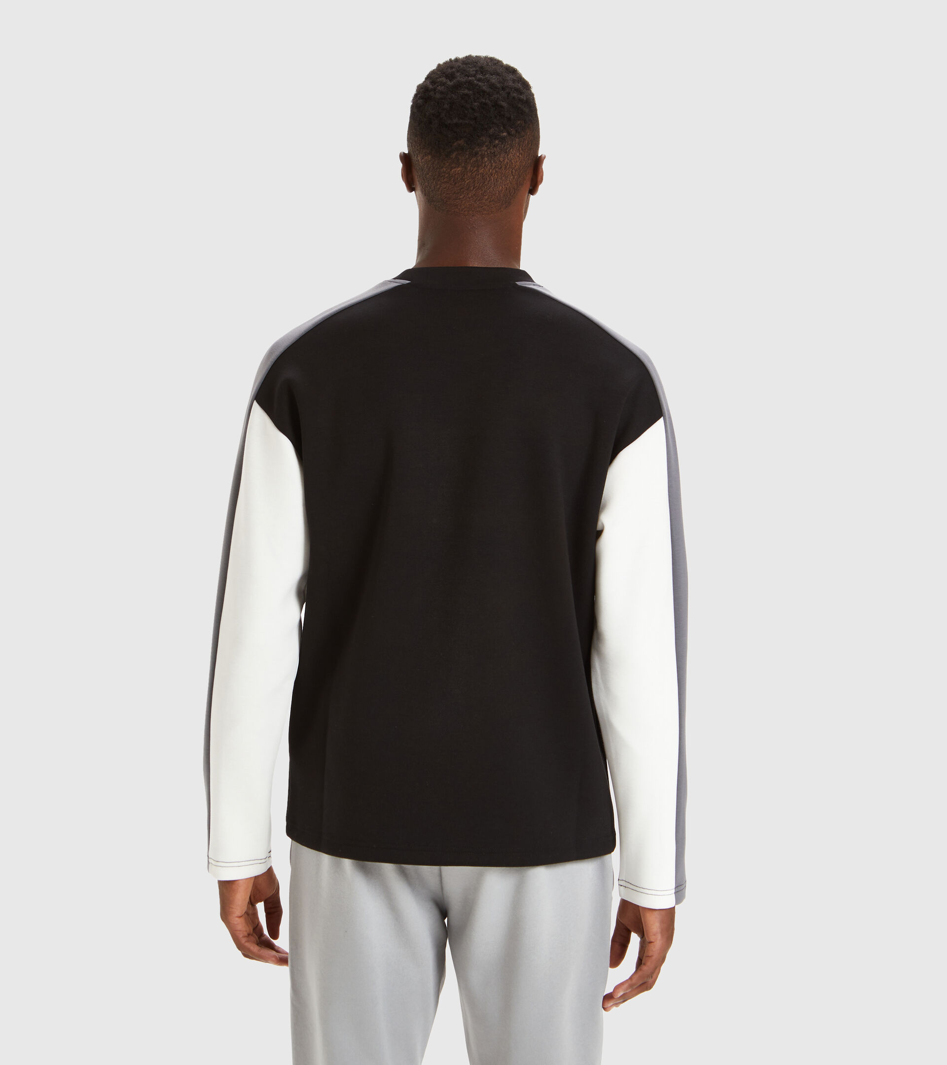 Crew-neck sweatshirt - Men SWEATSHIRT CREW URBANITY BLACK - Diadora