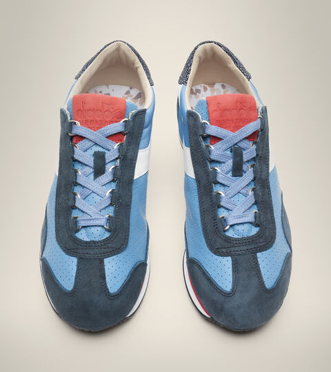 EQUIPE ITALIA, SKY-BLUE LAGOON Made in Italy Heritage Shoe - Men EQUIPE ITALIA SKY-BLUE LAGOON - Diadora