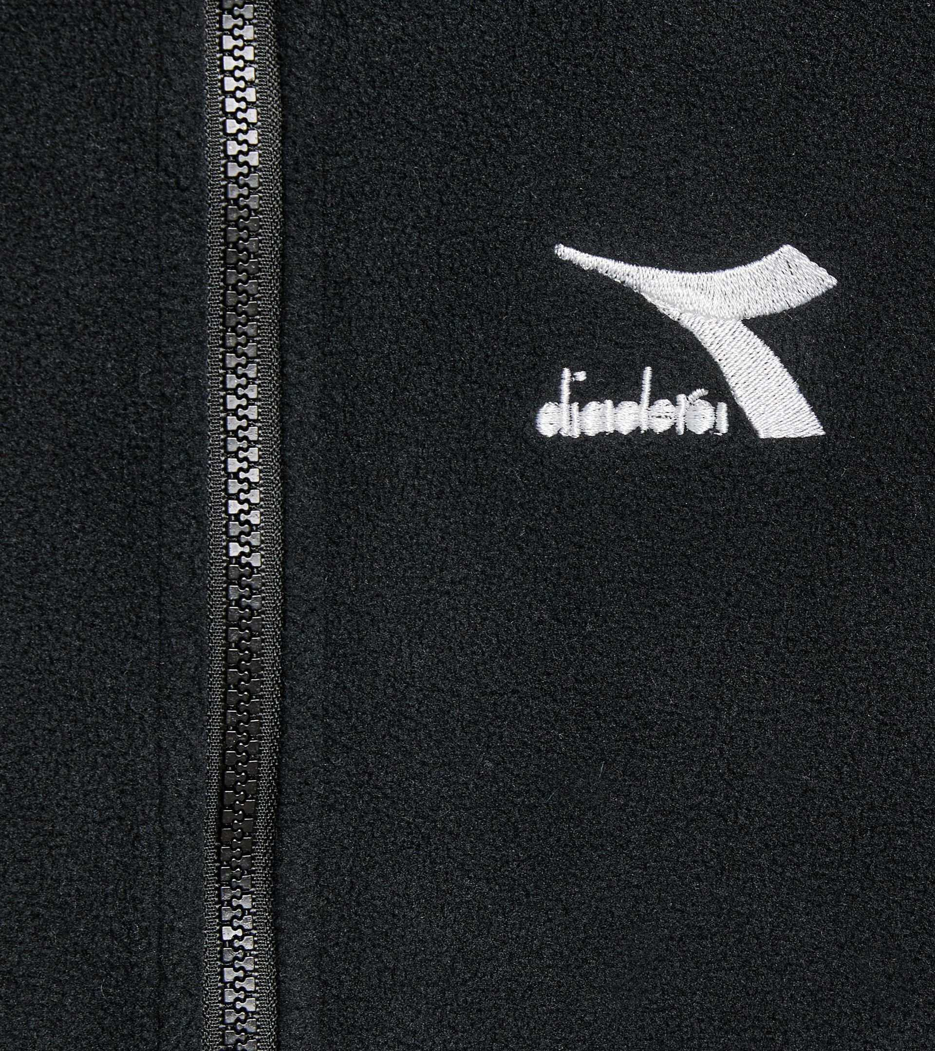 Sweat-shirt en polaire - Enfants JU. MICROPOLAR FLEECE NOIR - Diadora