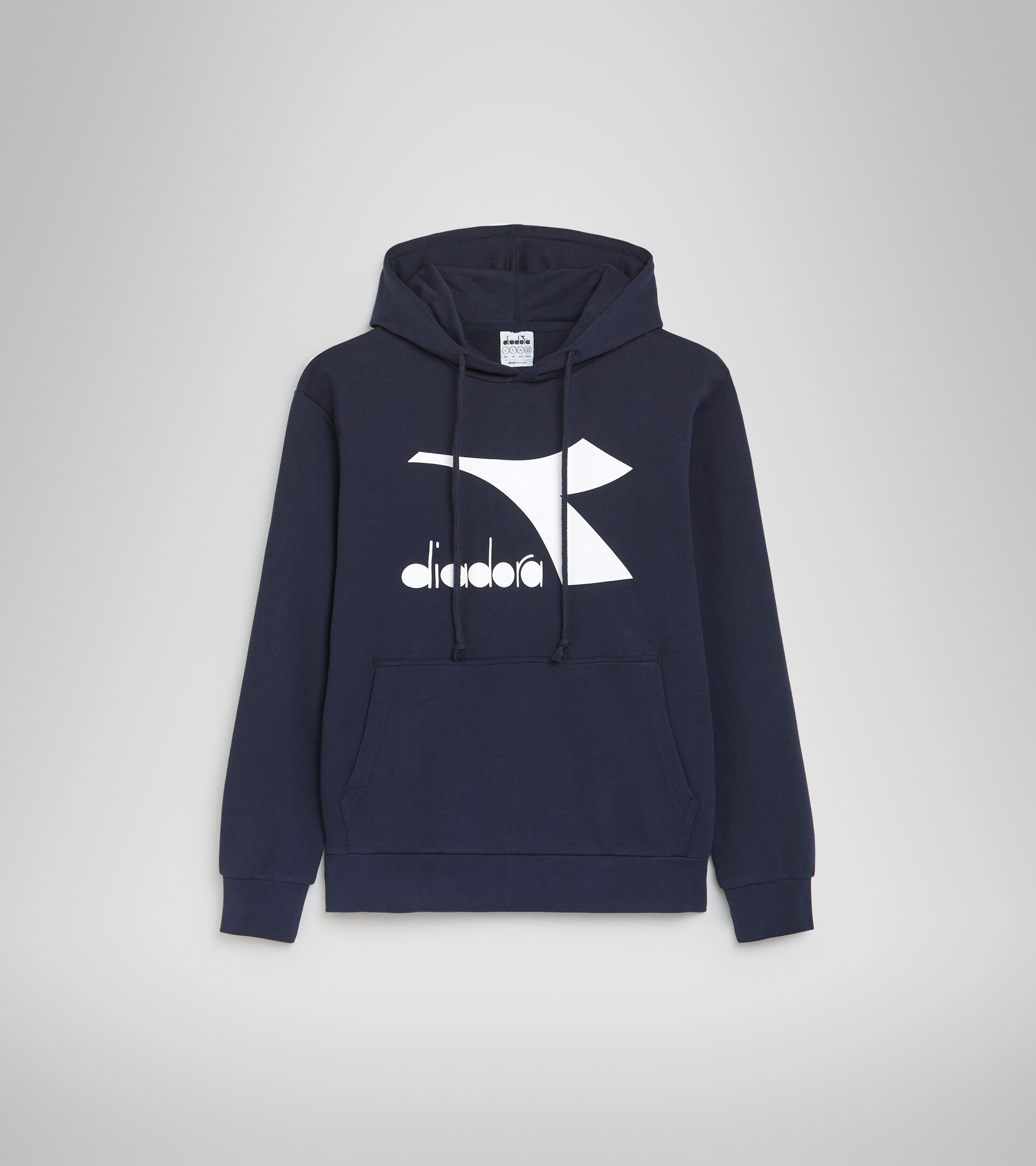 Sporty hooded sweatshirt - Men HOODIE CHROMIA CLASSIC NAVY - Diadora
