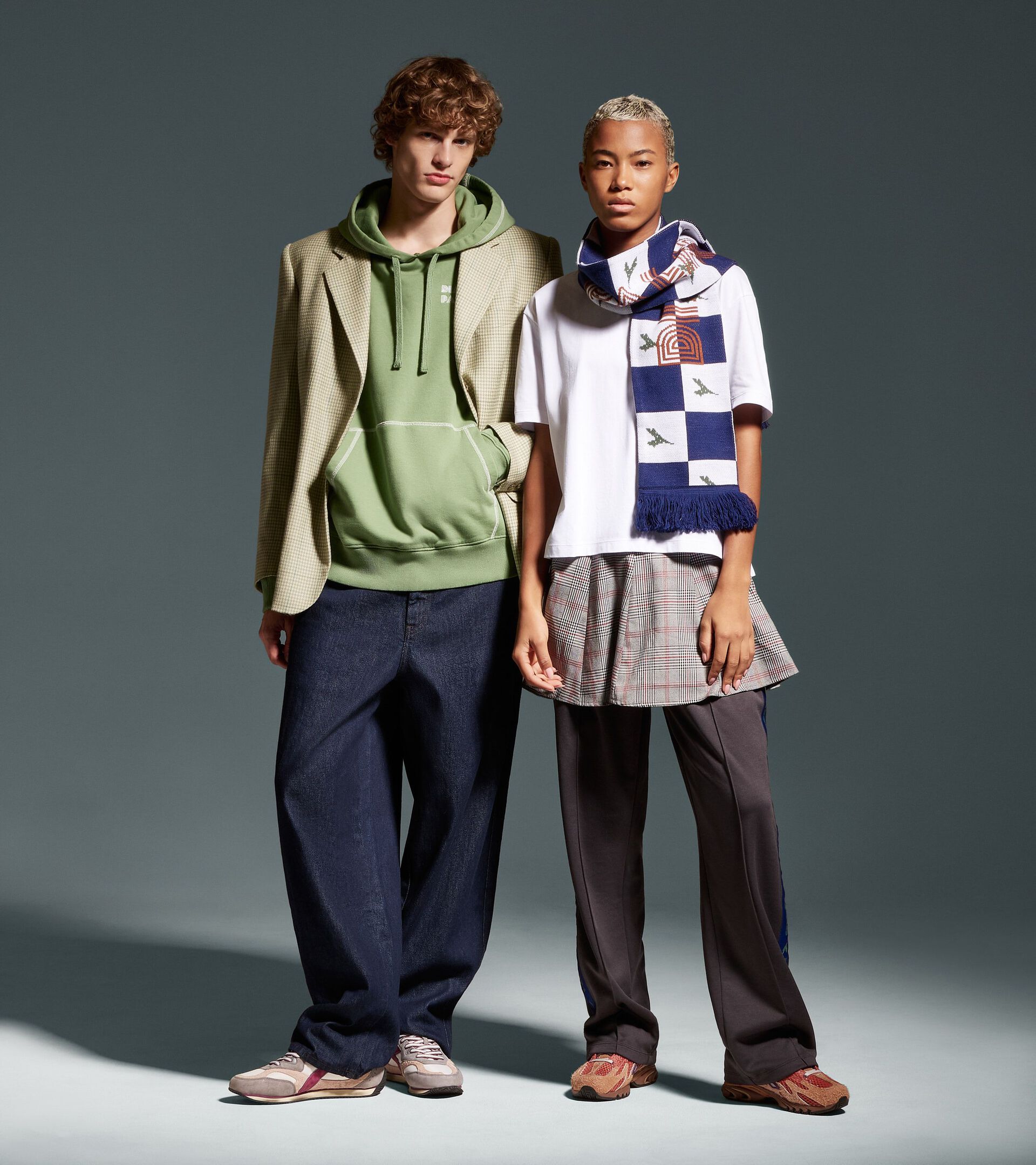 Legacy hoodie - Made in Italy - All-gender
 HOODIE LEGACY GREEN ENGLISH IVY - Diadora