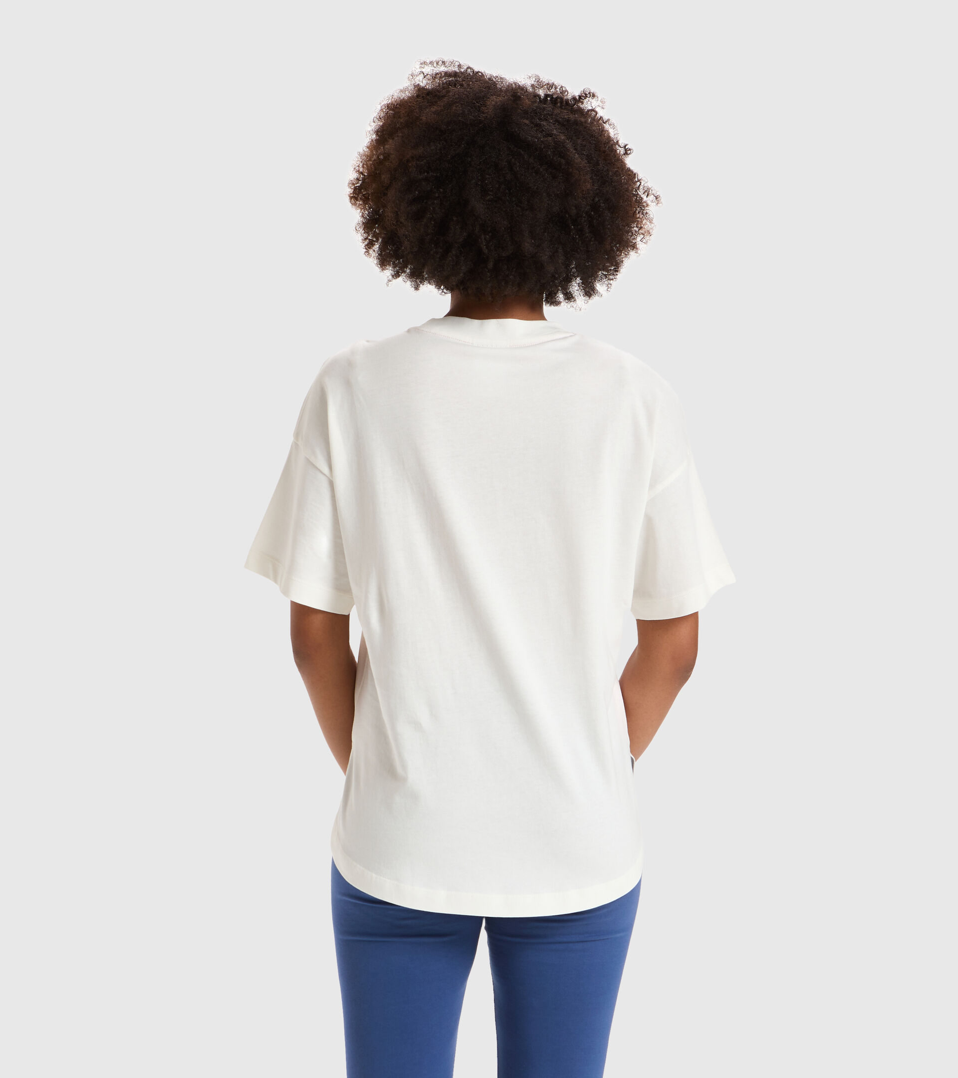 T-Shirt - Damen L.T-SHIRT SS LUSH WISPERN WEISS - Diadora