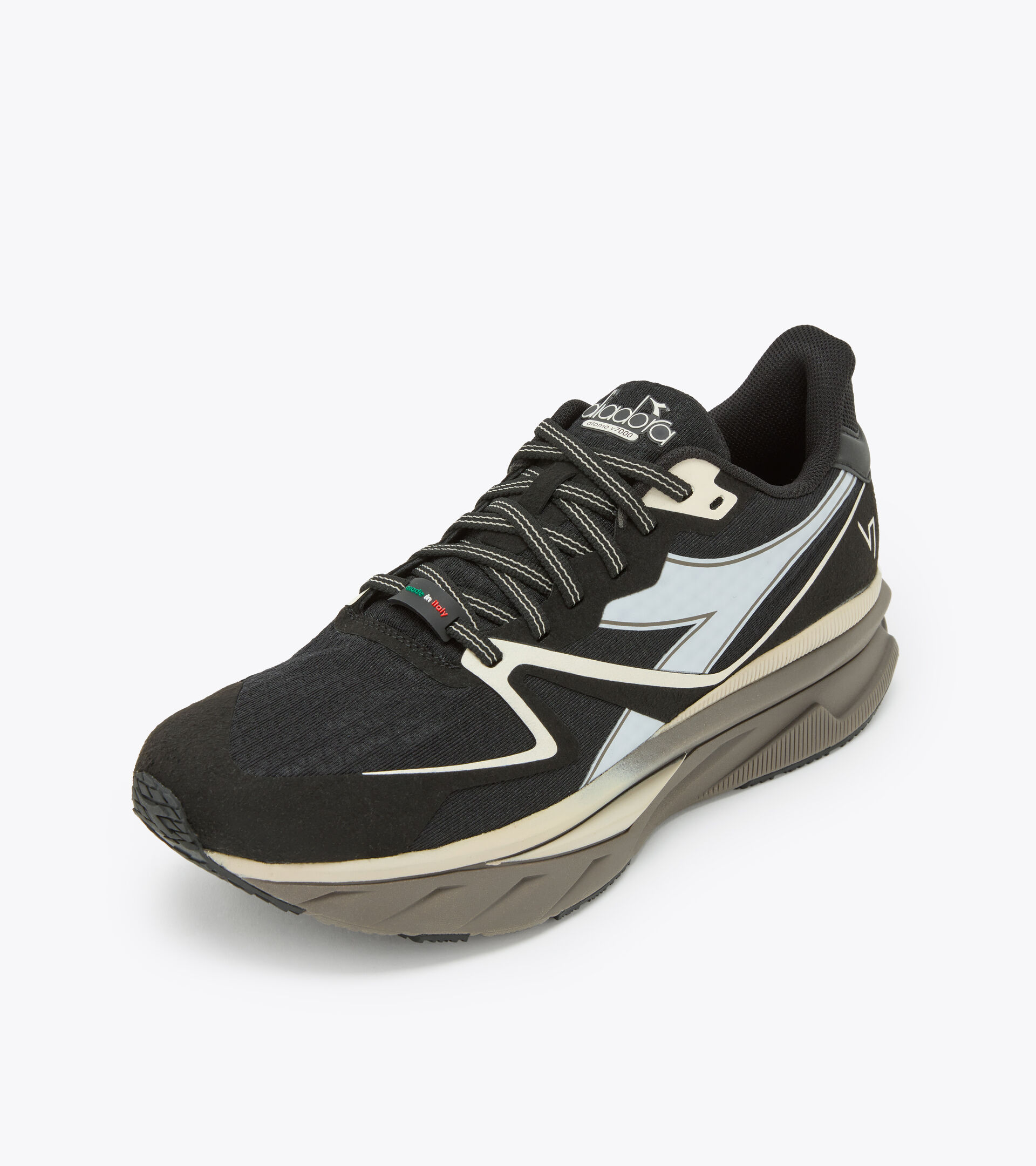 Made in Italy Running shoes - Gender neutral ATOMO V7000 BLACK/WHITE/SMOKE GRAY - Diadora