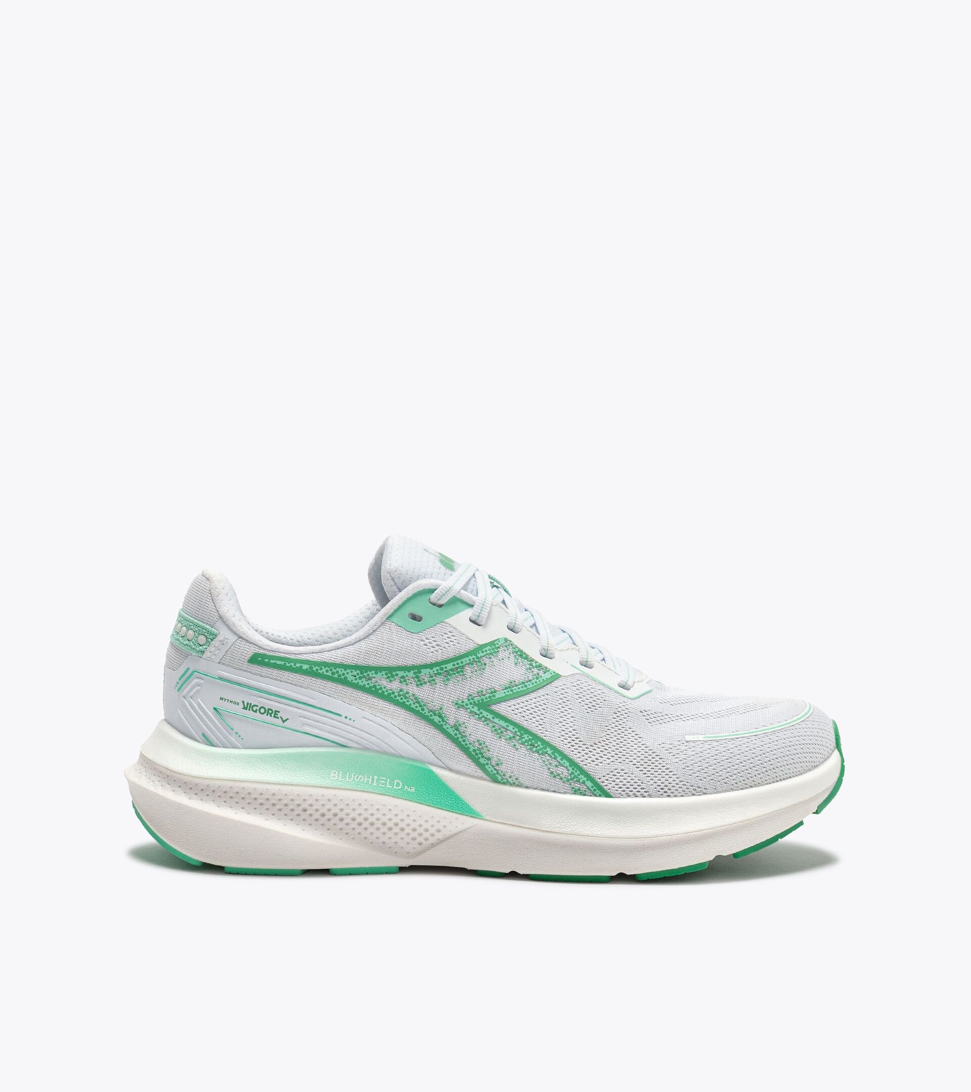 Running shoe - Stability and protection - Women&rsquo;s MYTHOS BLUSHIELD VIGORE V W WHITE /CABBAGE - Diadora