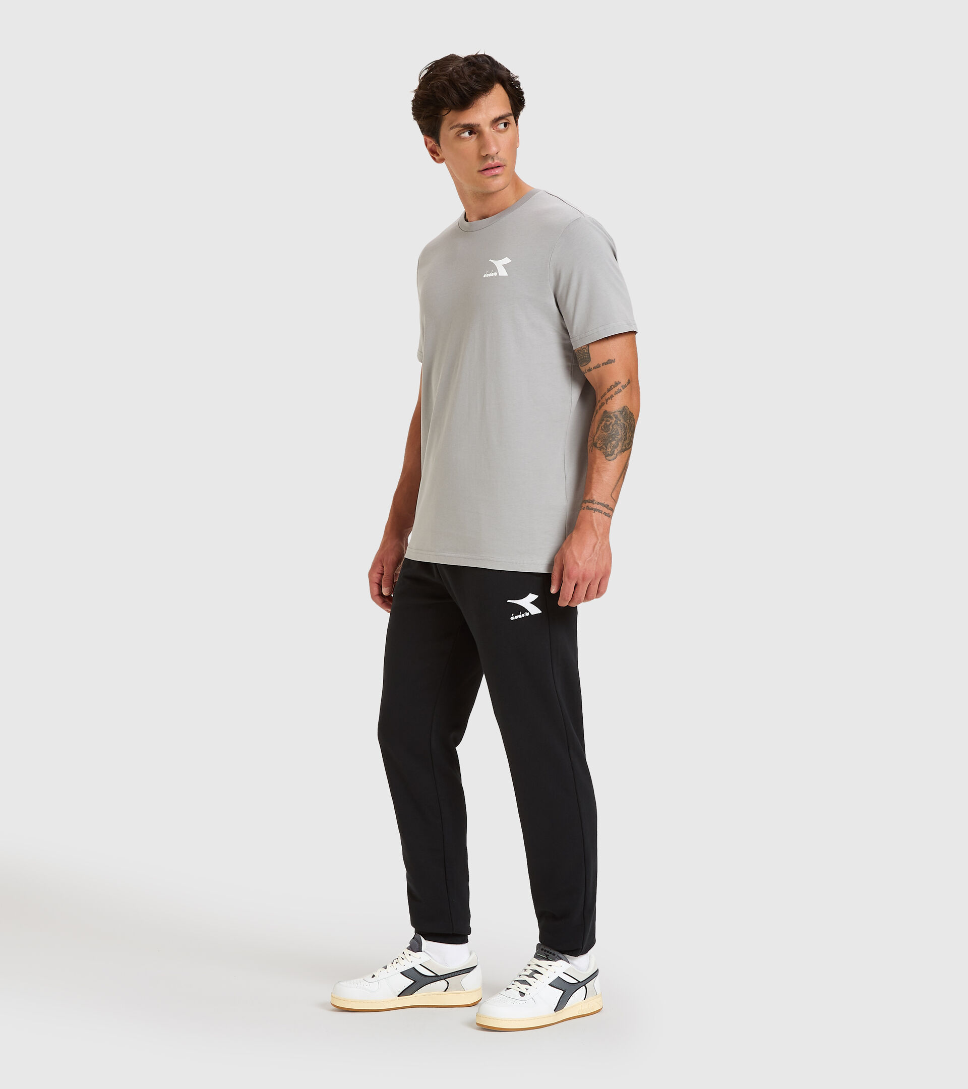 Sporthose - Herren PANTS CUFF CORE SCHWARZ - Diadora