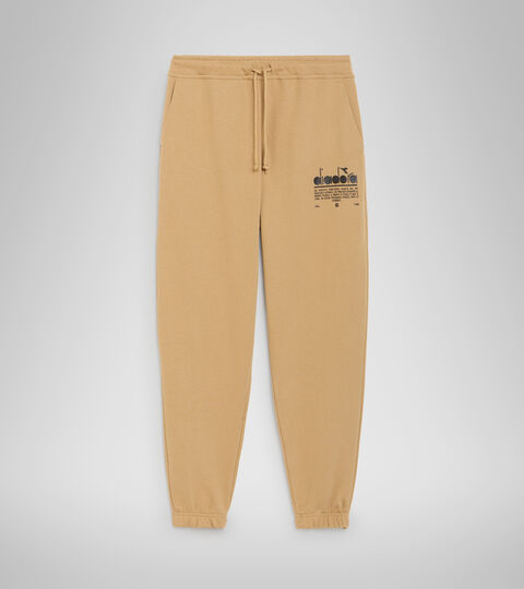 PANT MANIFESTO, BEIGE TAN Cotton sports trousers - Unisex PANT MANIFESTO BEIGE TAN - Diadora