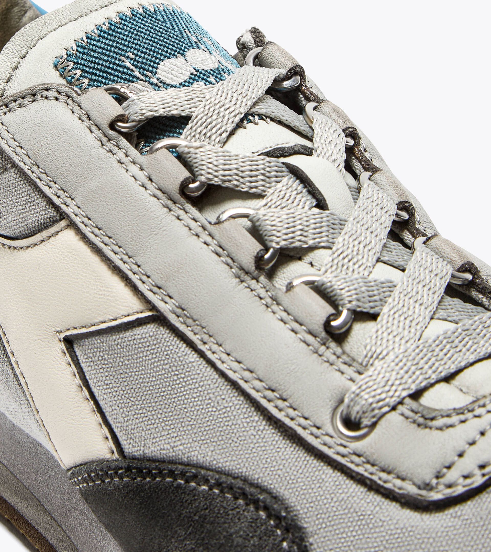 Low-profile Heritage sneaker - All-gender EQUIPE DIRTY SW EVO SKY-BLUE DIAMOND - Diadora
