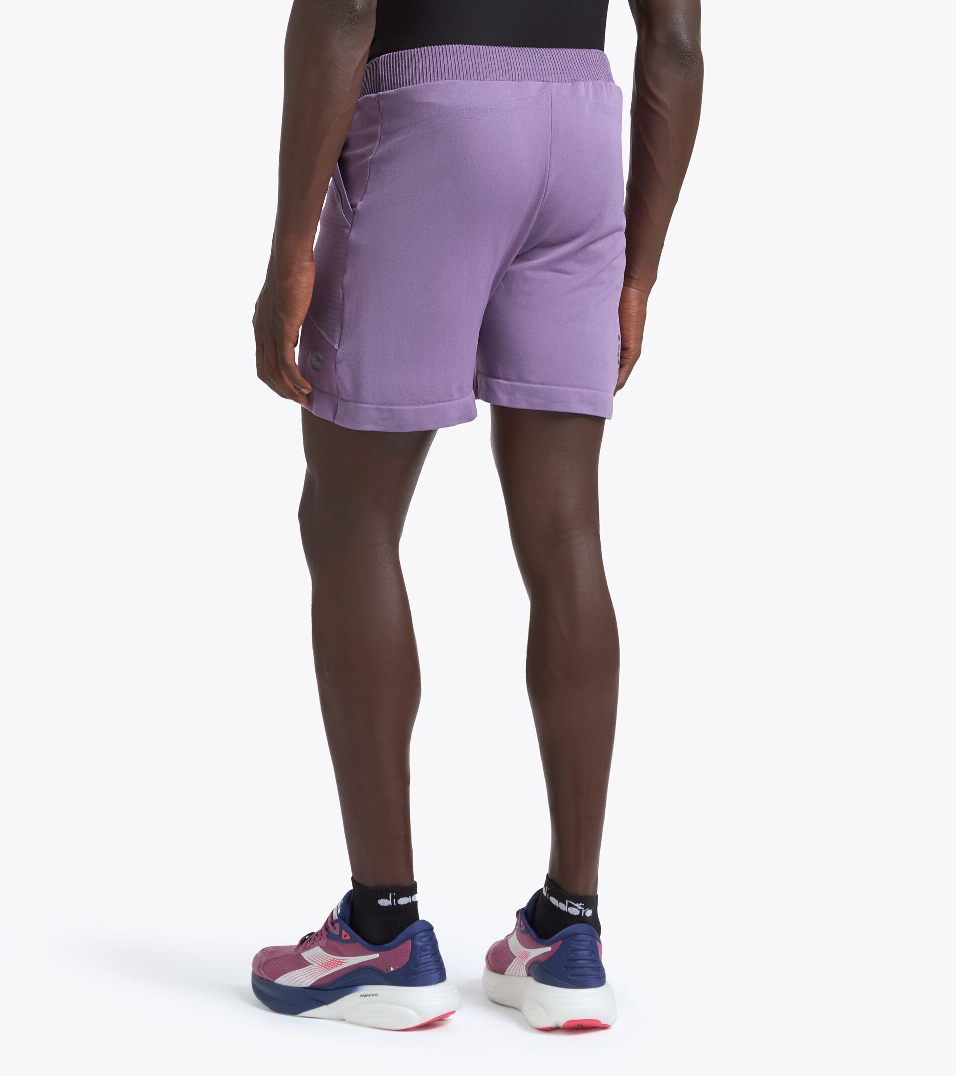 6'' Thermoregulating Running Shorts - STRATOUNO Running - Men&rsquo;s SHORTS STRATOUNO VIOLET GRAPE COMPOTE - Diadora