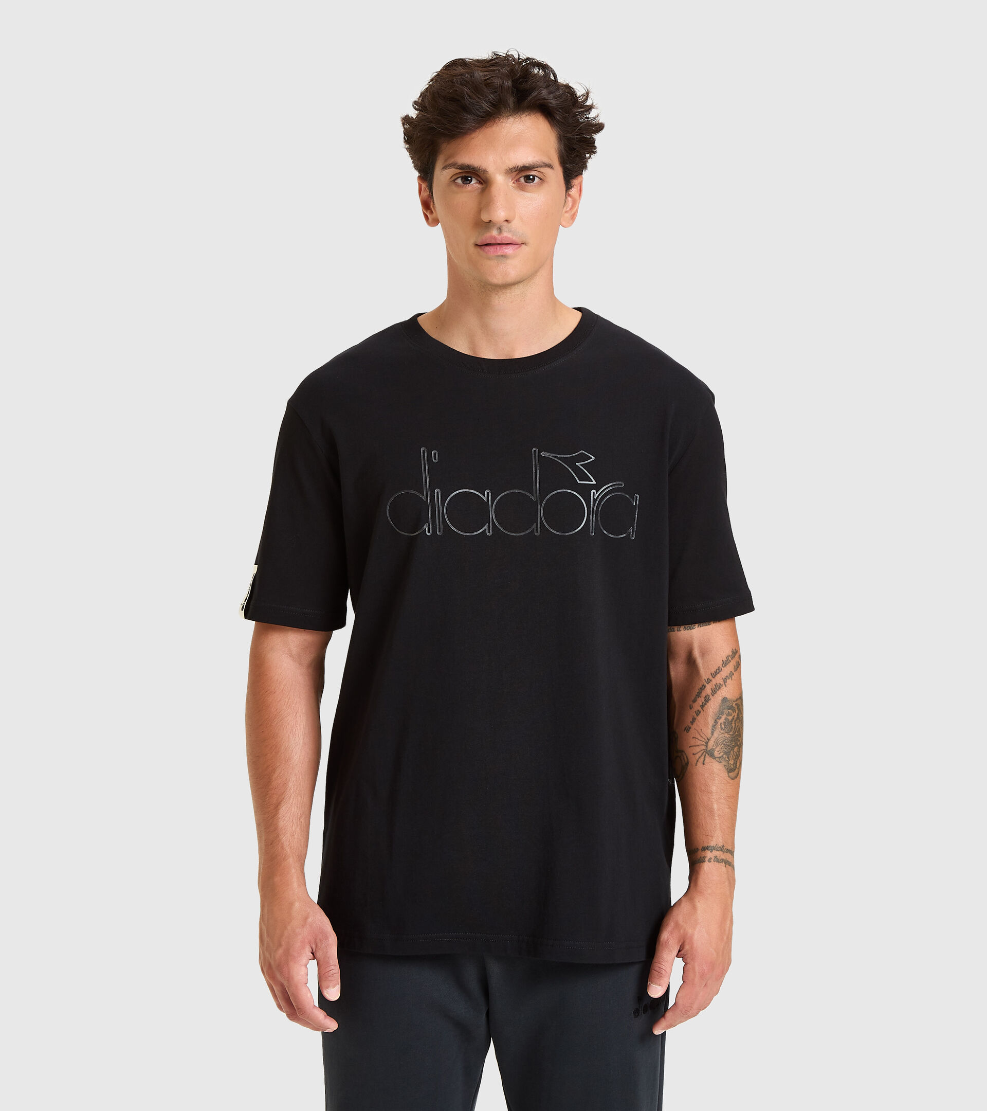 T-shirt - Unisex T-SHIRT SS DIADORA HD BLACK - Diadora