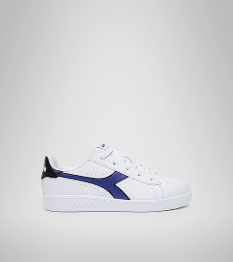 Sports shoes - Youth 8-16 years GAME P GS WHITE/PEACOAT - Diadora