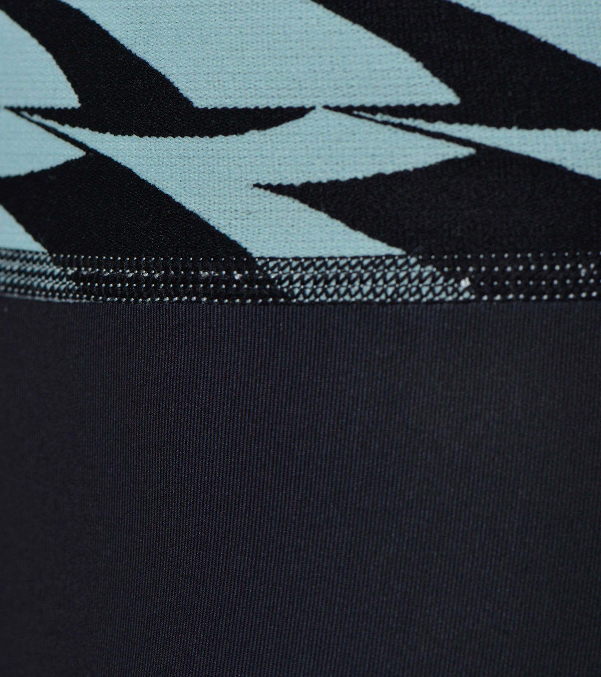 Running leggings - Women L. 3/4 REVERSIBLE TIGHTS BE ONE BLUE TINT/BLACK - Diadora