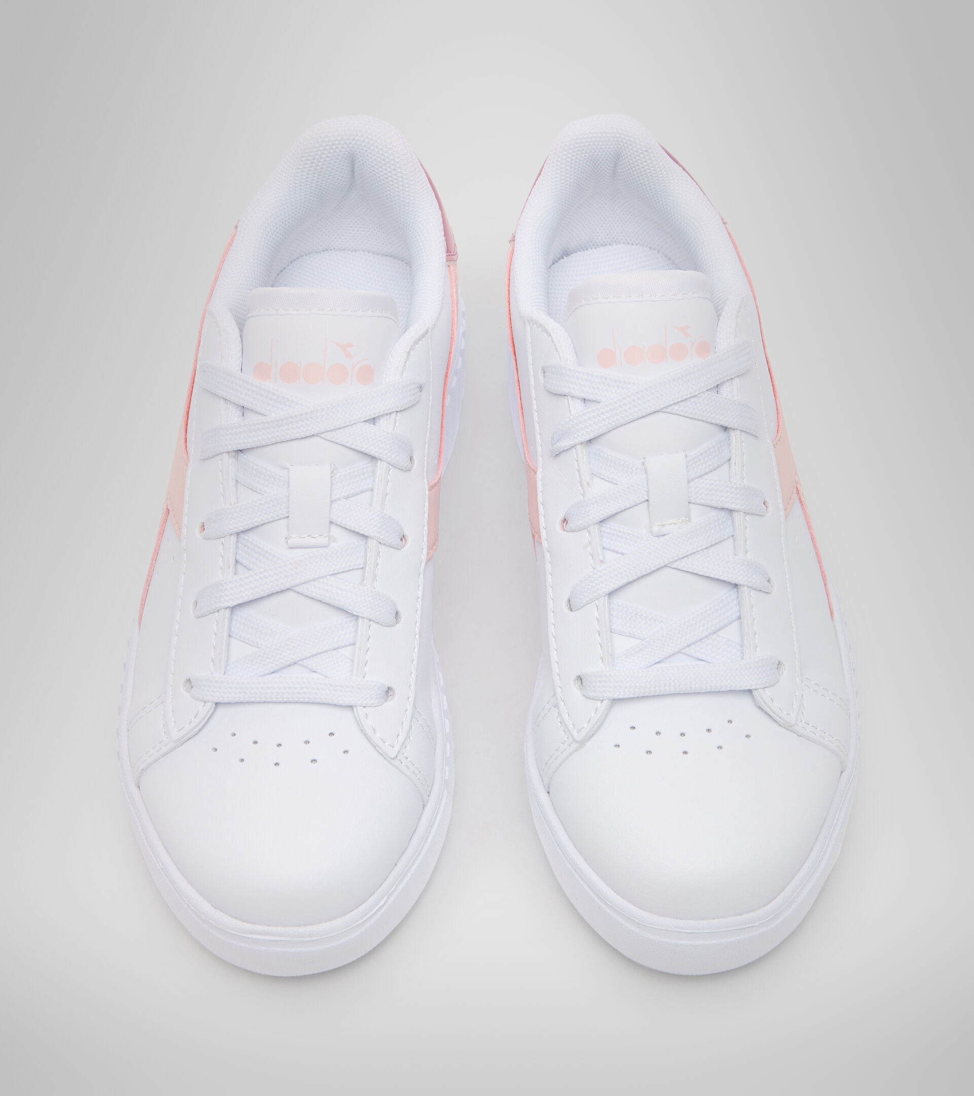 Chaussures de sport - Enfants 4-8 ans GAME STEP PS BLANC/ROSE VOILEE - Diadora