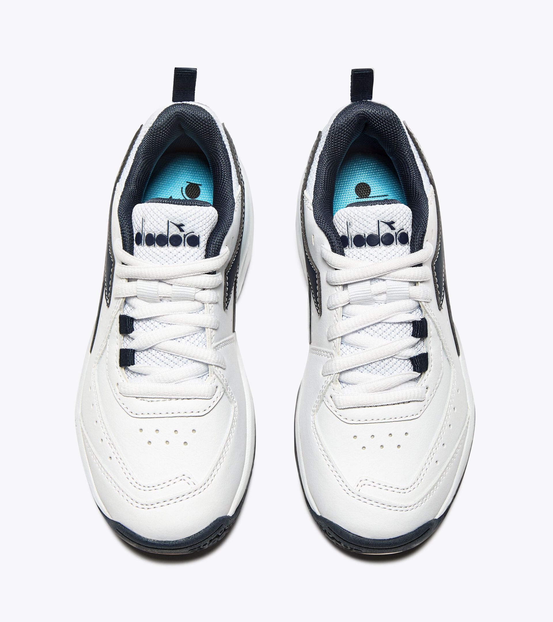 Tennis shoes - Youth S. CHALLENGE 5 SL JR WHITE/BLUE CORSAIR - Diadora