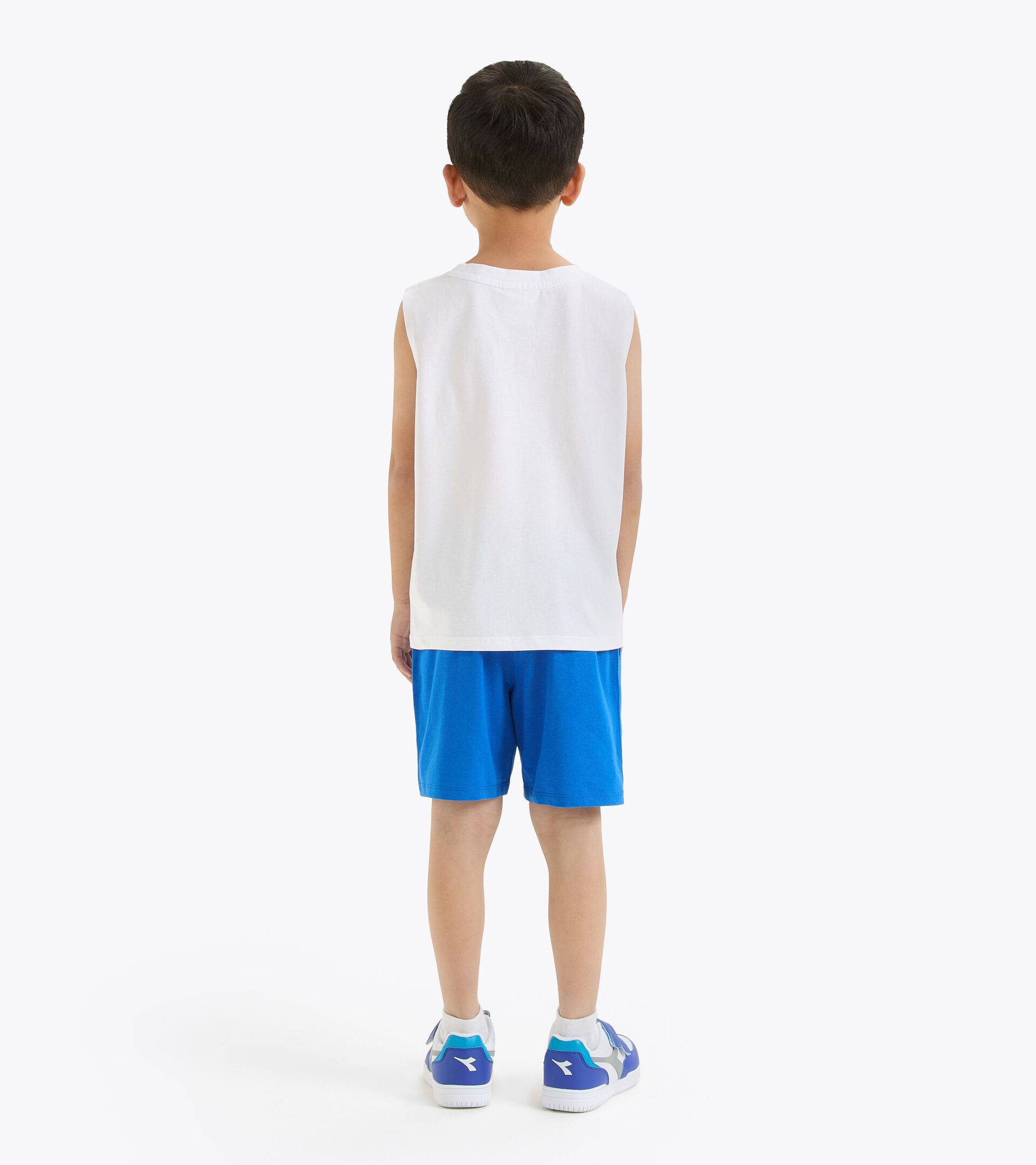 
Sports set - Tank top and shorts - Boy
 JB. SET SL RIDDLE OPTICAL WHITE - Diadora