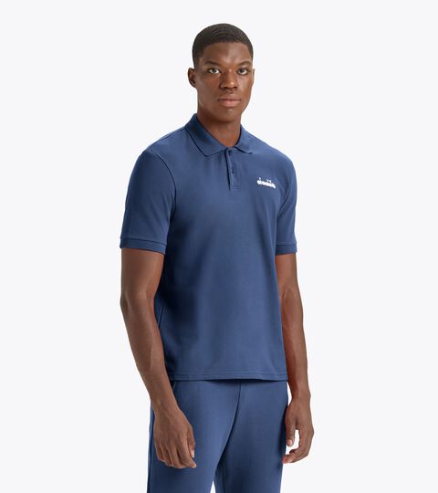 Sporty polo shirt - Made in Italy - Gender Neutral POLO SS LOGO OCEANA - Diadora