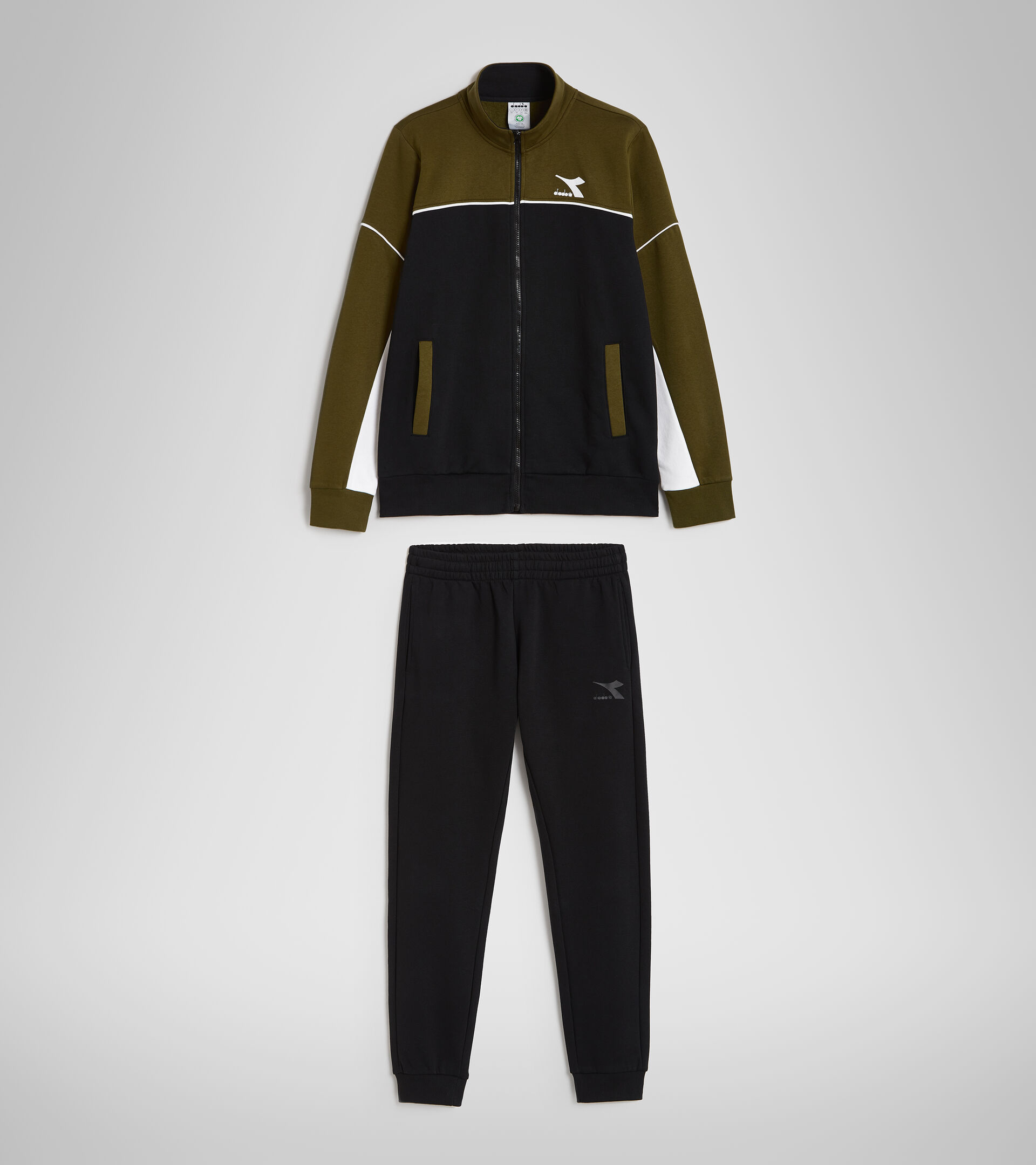 Tracksuit - Men TRACKSUIT FZ CORE BLACK - Diadora