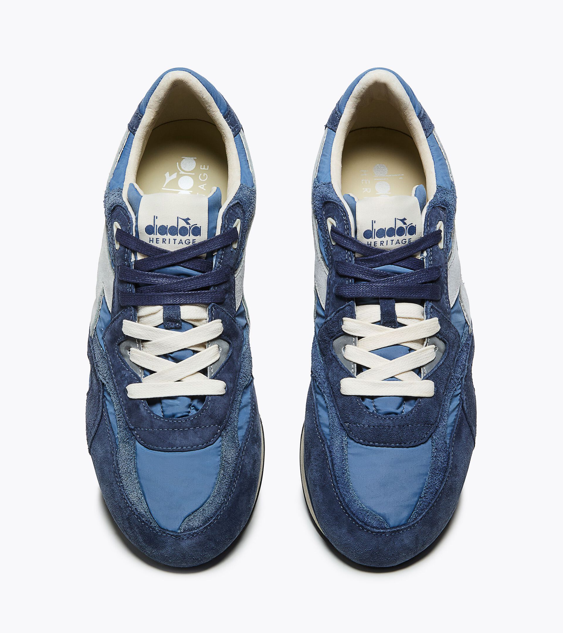 Heritage Sneaker - Low-Profile - All-gender EQUIPE REVENGE NYLON USED COLONEL BLUE - Diadora